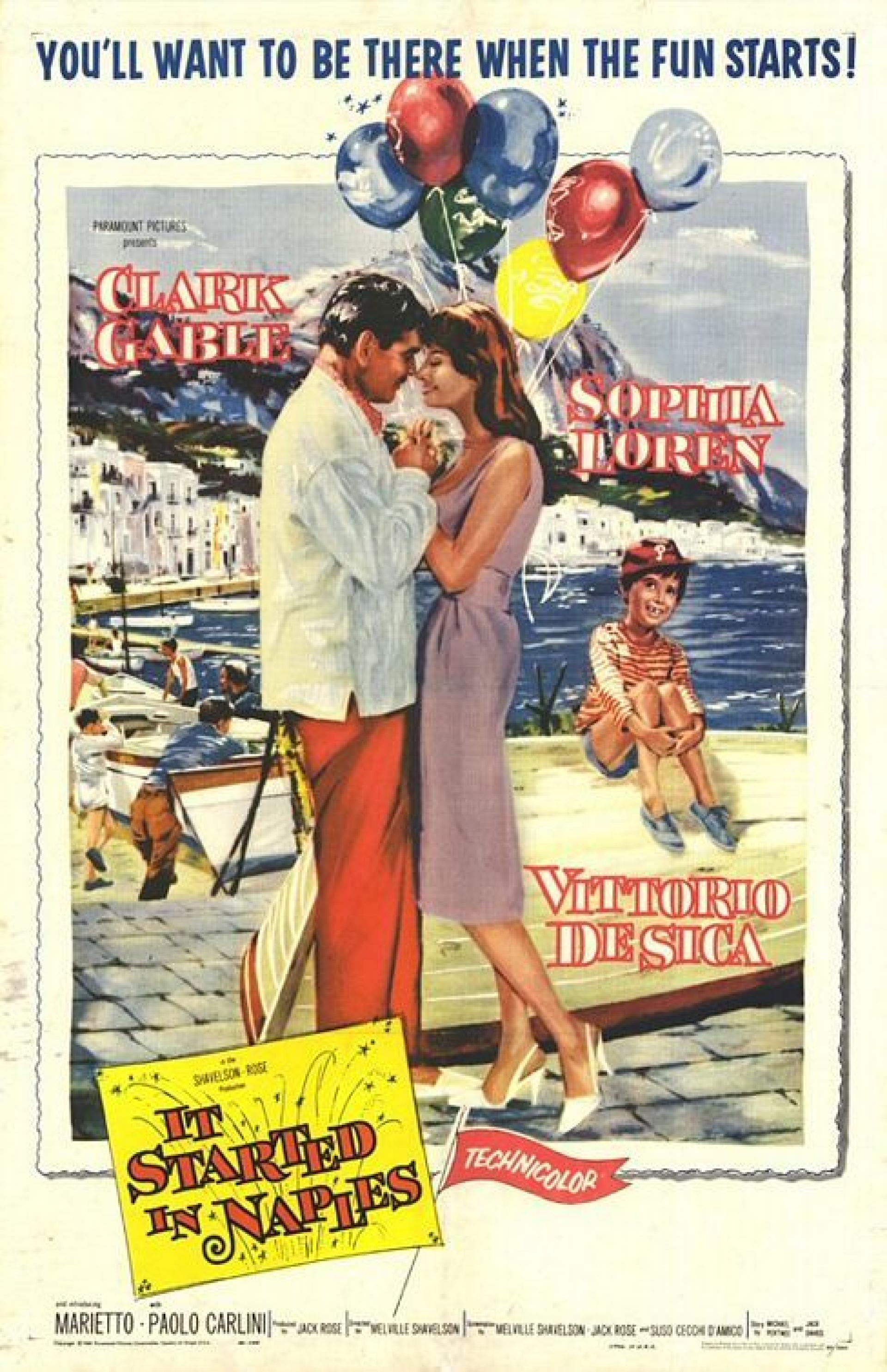 It Started in Naples (1960) poster