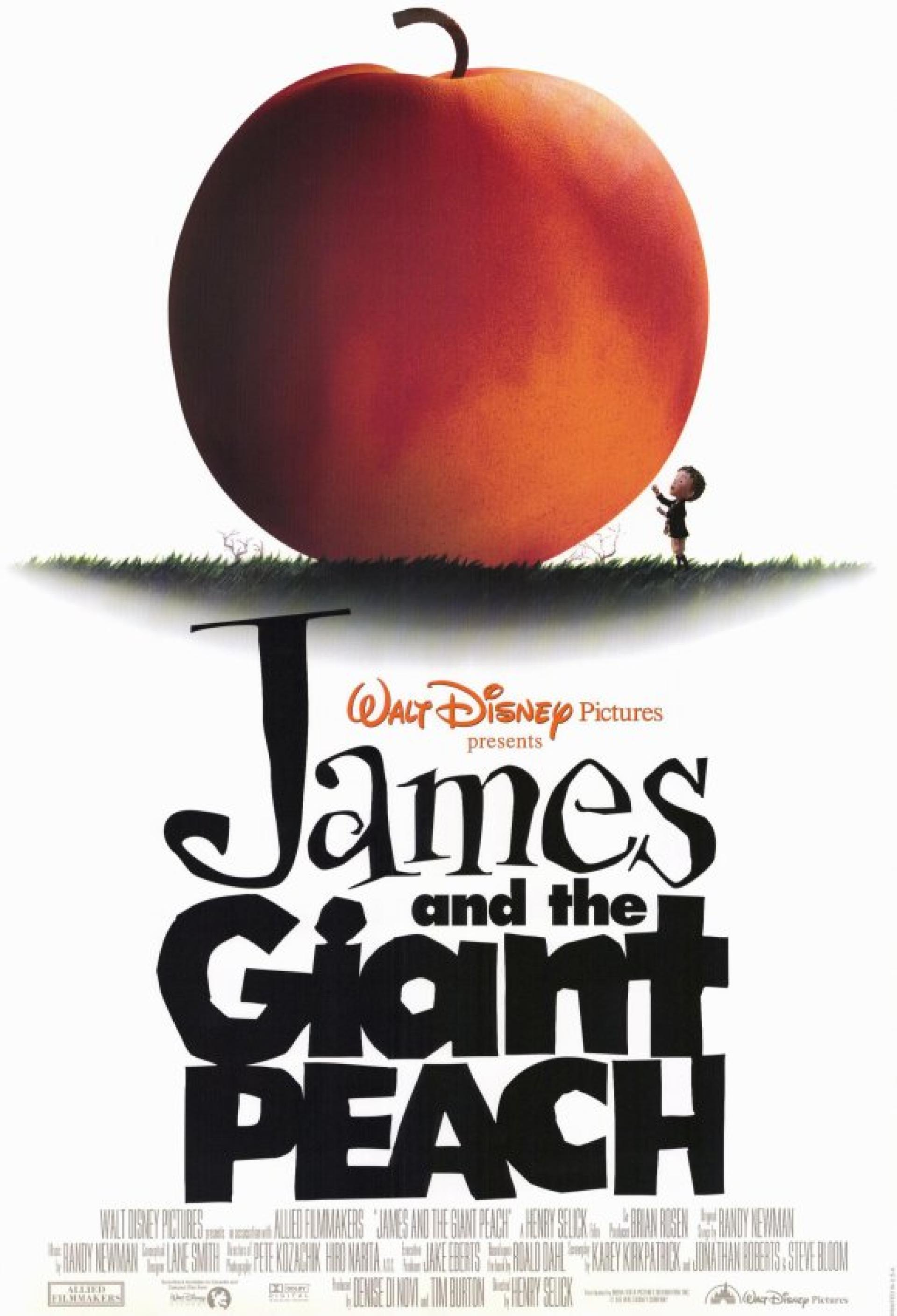 James and the Giant Peach (1996) poster