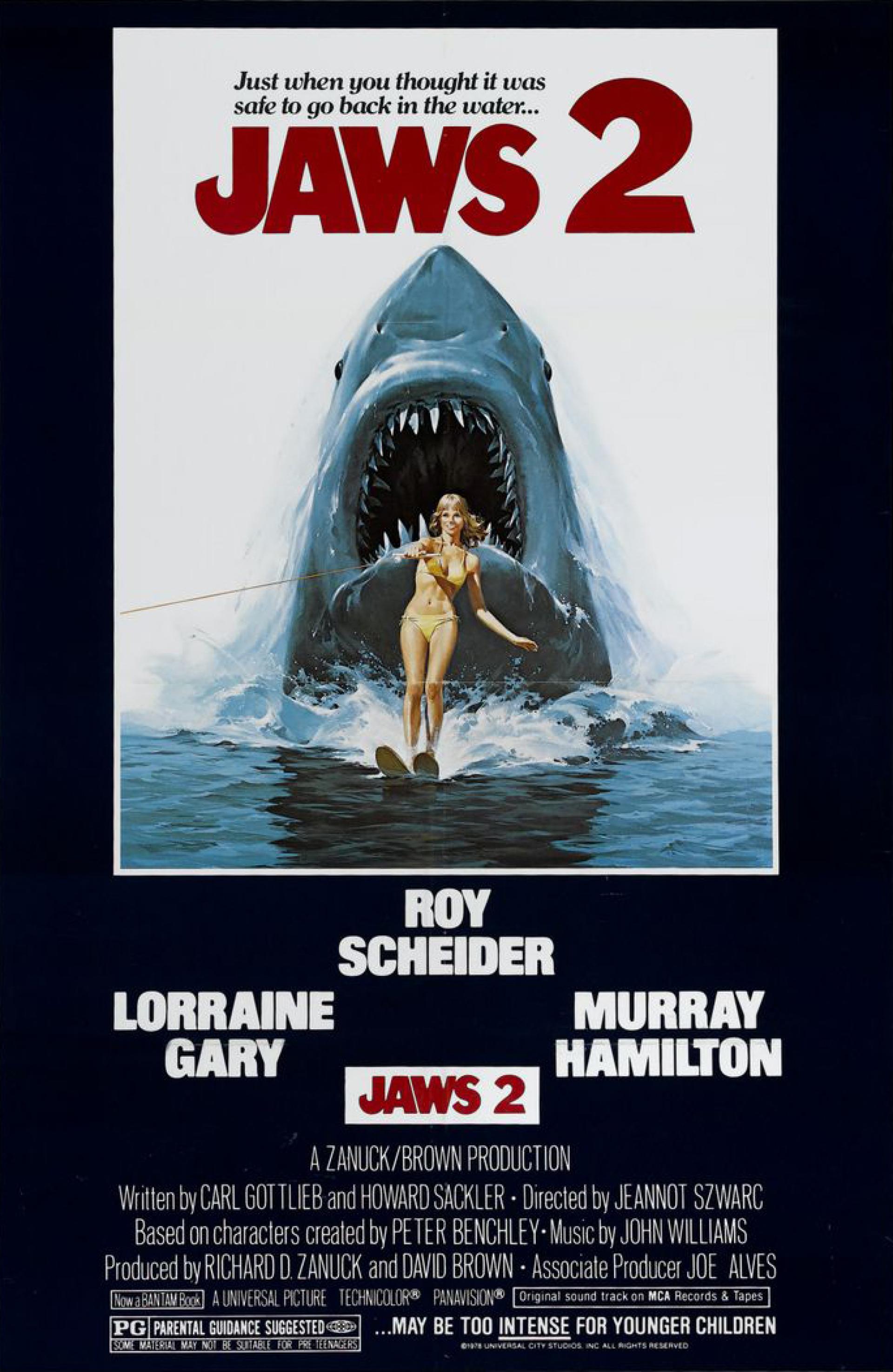 Jaws 2 (1978) poster