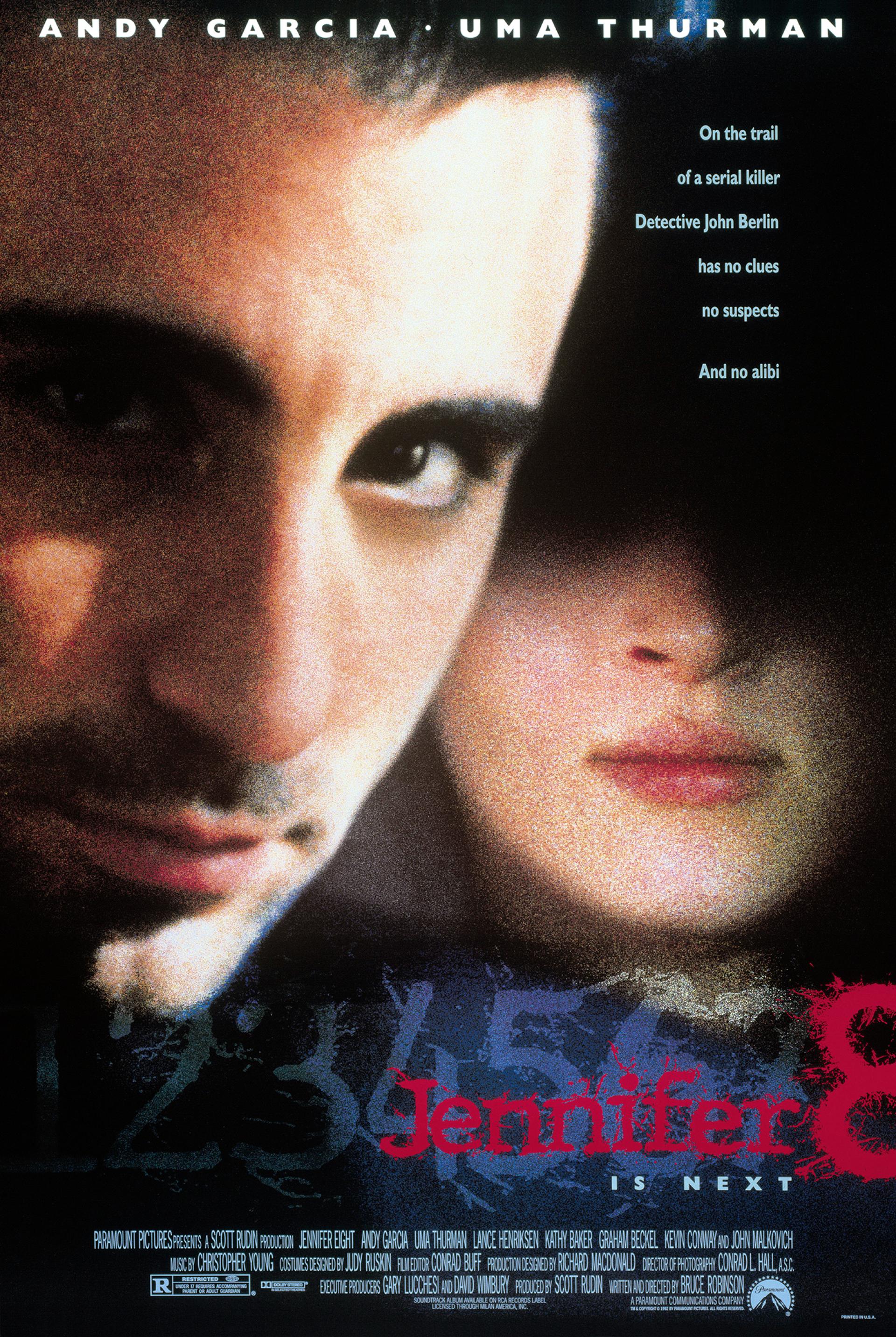 Jennifer 8 (1992) poster