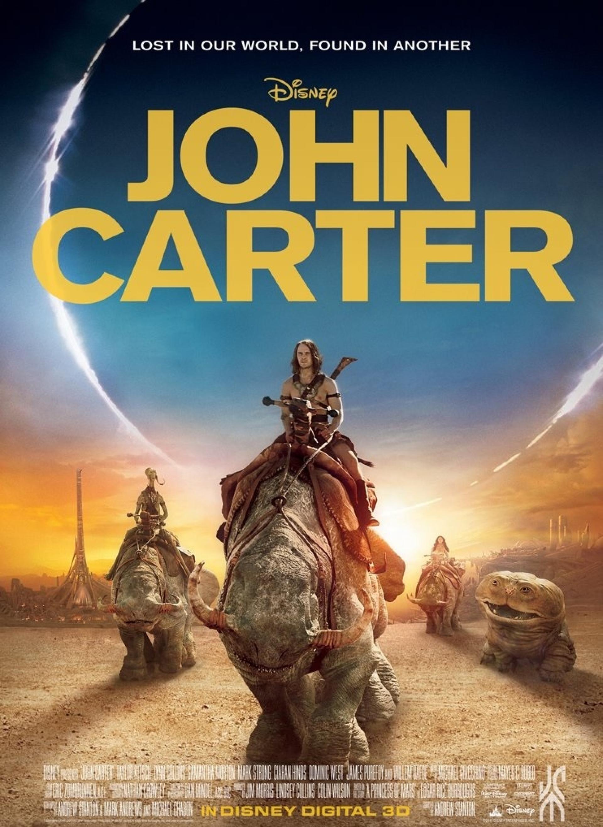 John Carter (2012) poster