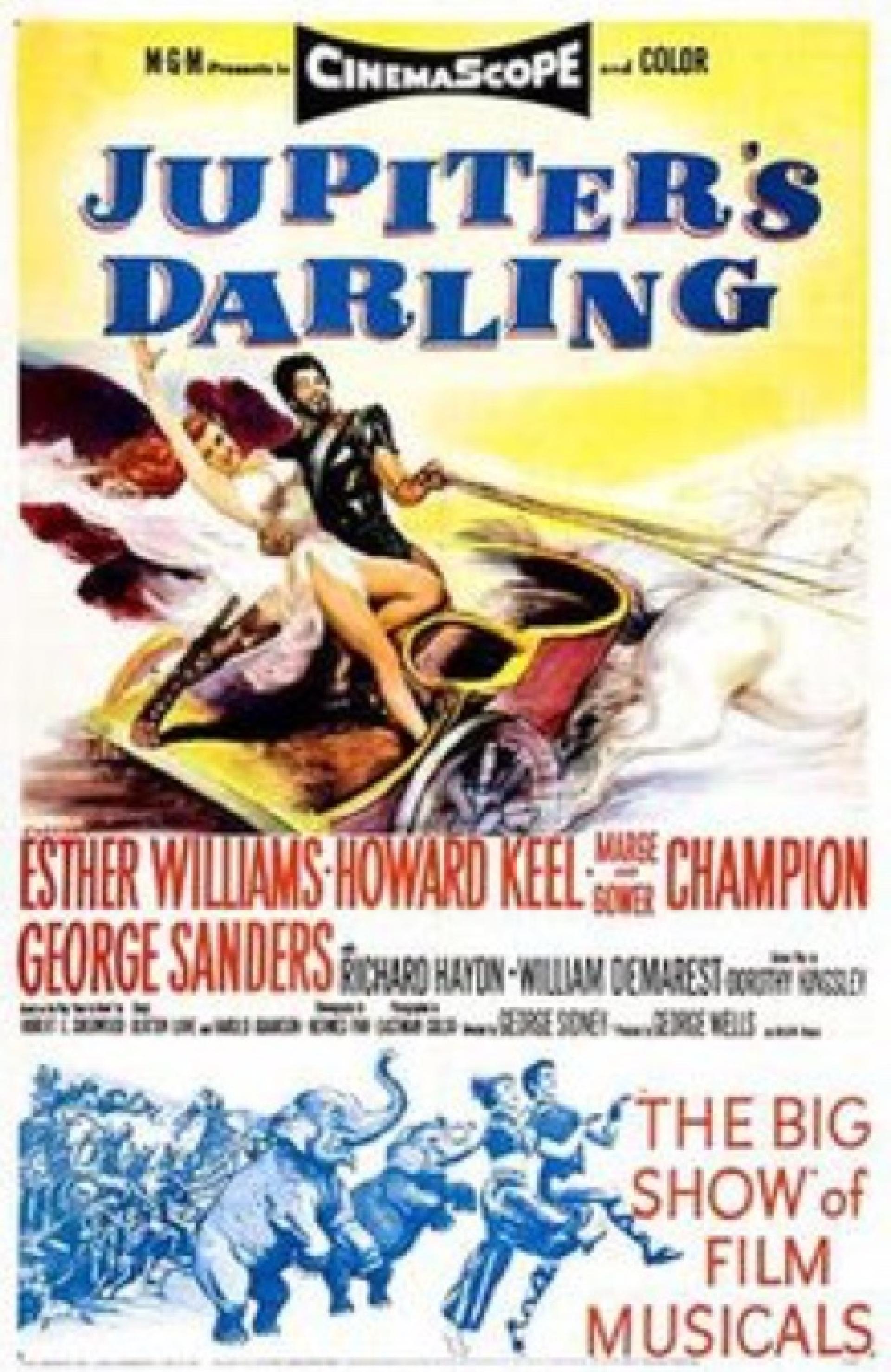 Jupiter's Darling (1955) poster
