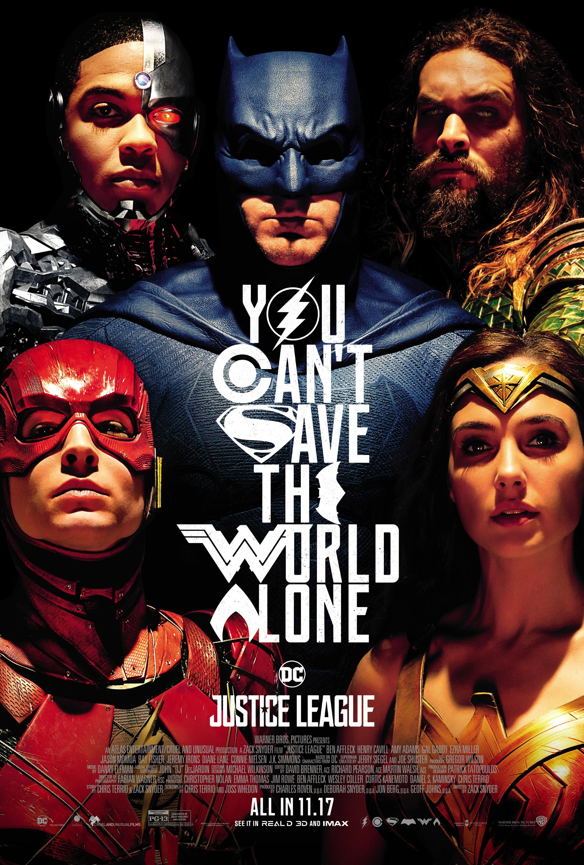 Justice League (2017) poster