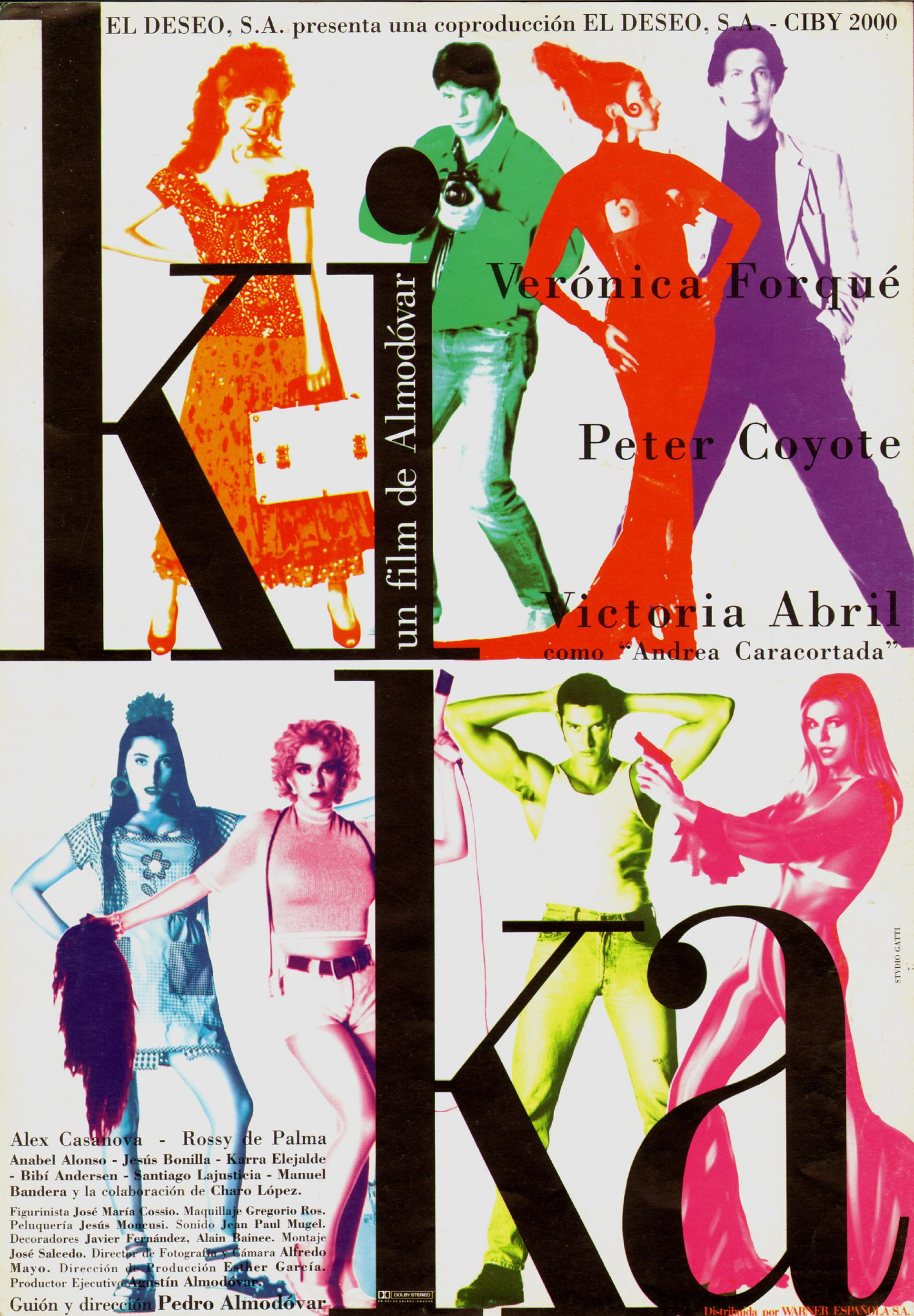 Kika (1993) poster
