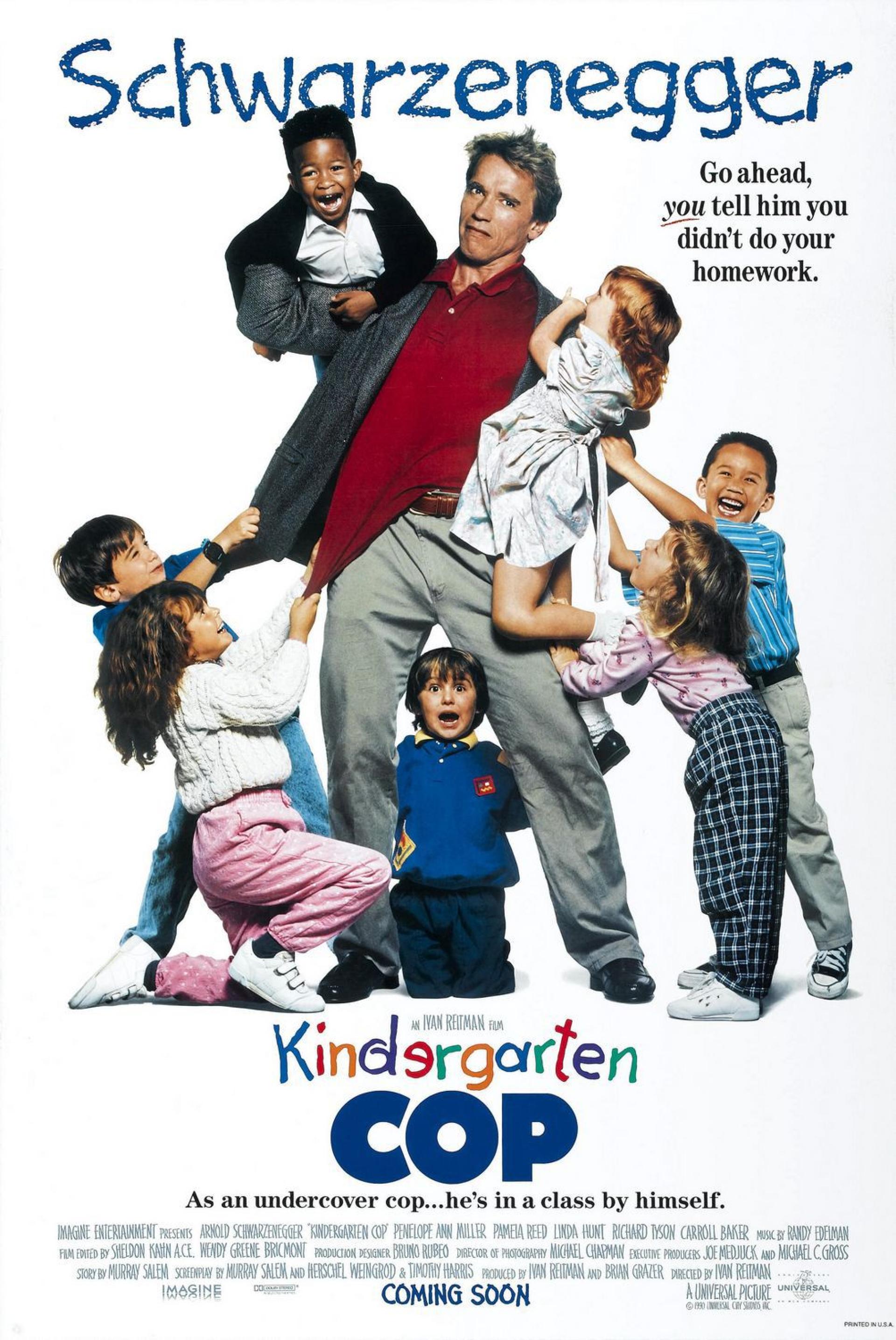 Kindergarten Cop (1990) poster