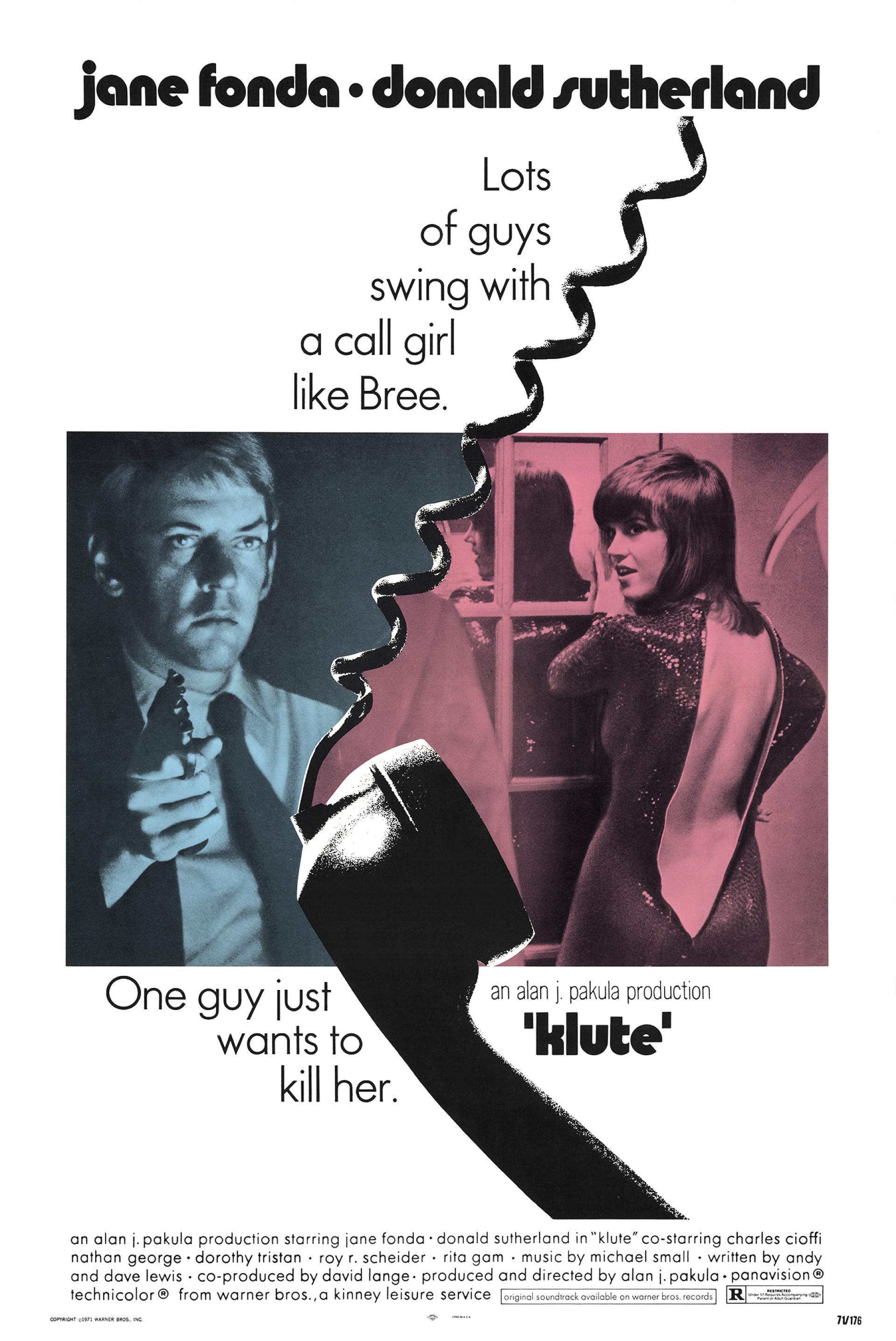 Klute (1971) poster