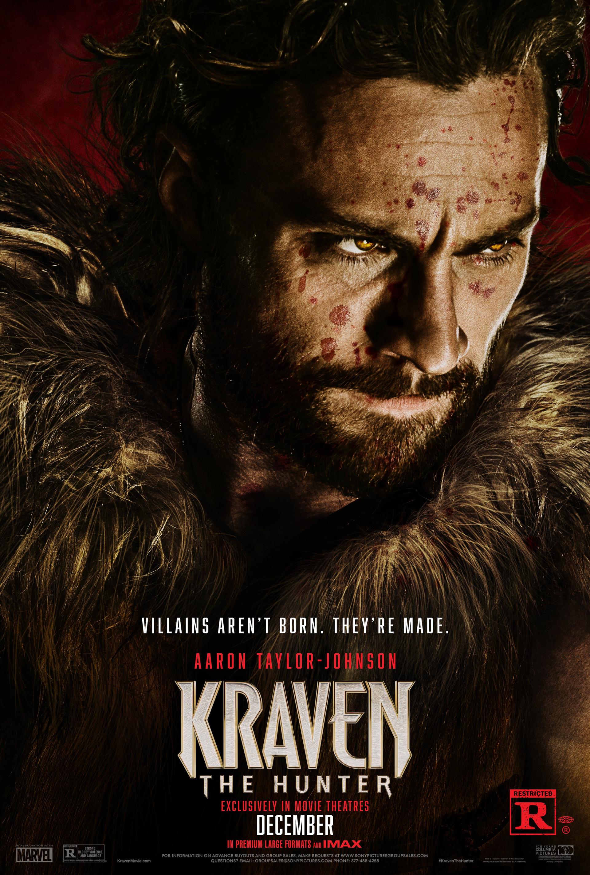 Kraven the Hunter (2024) poster