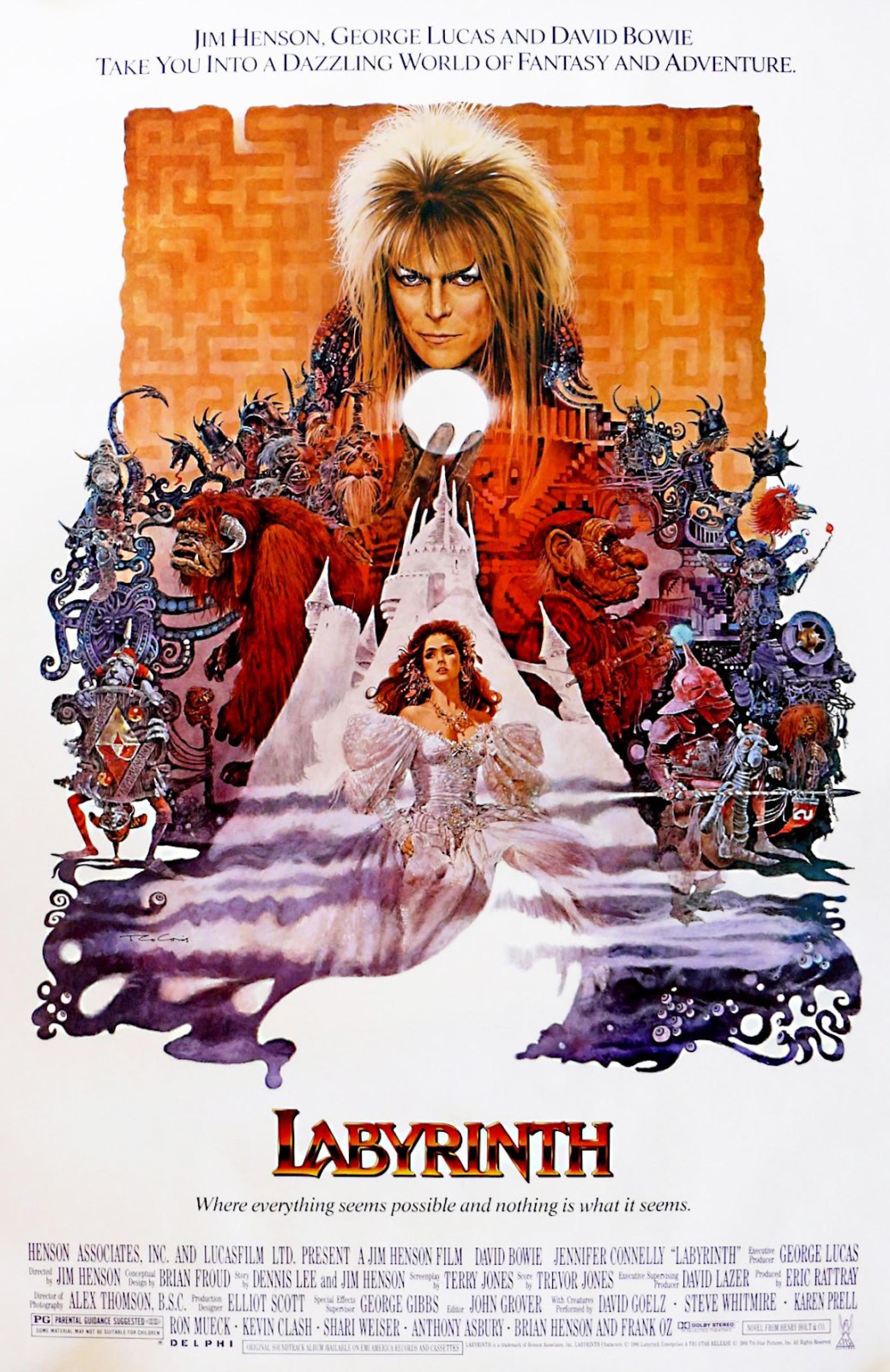 Labyrinth (1986) poster