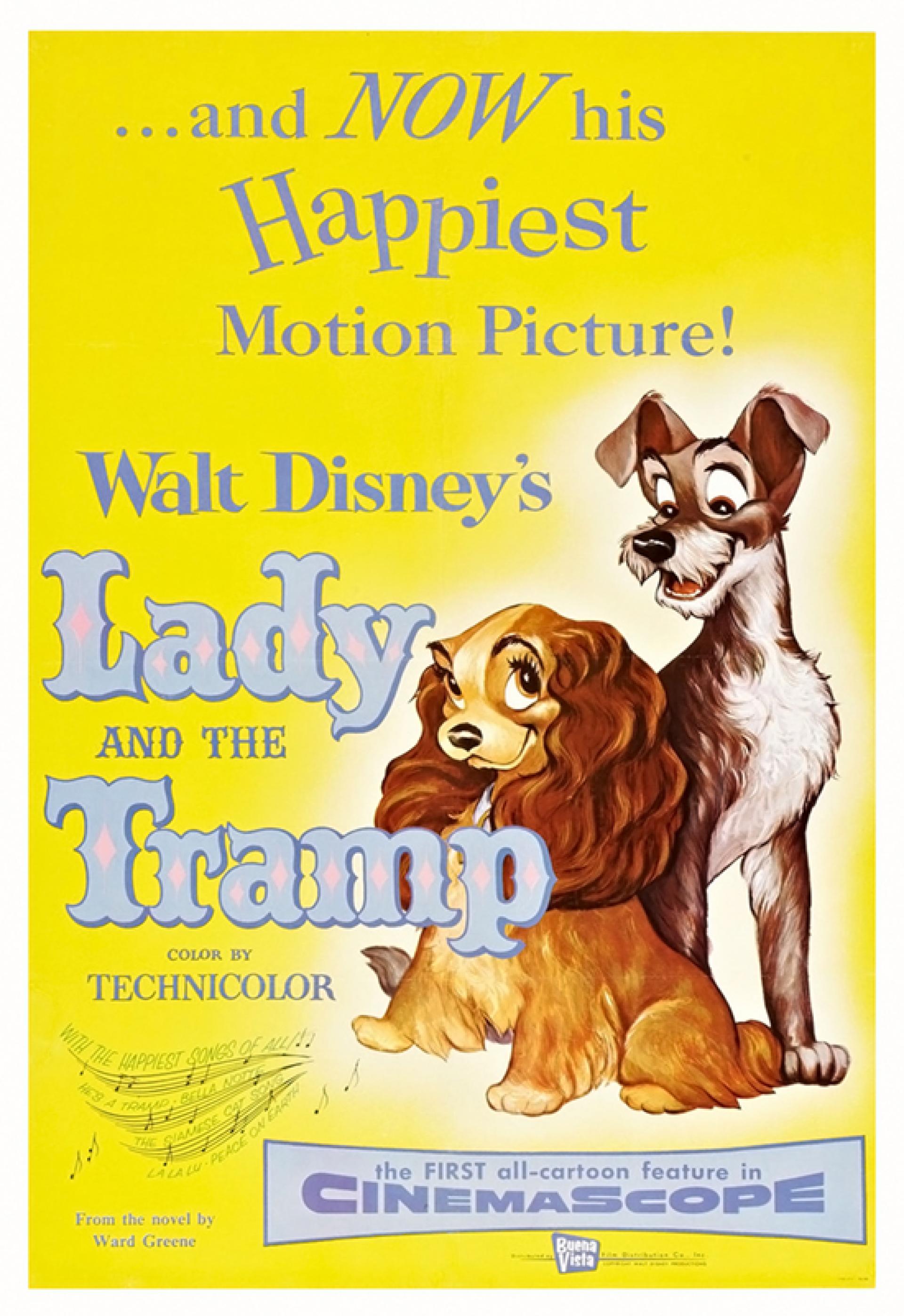 Lady and the Tramp (1955) poster