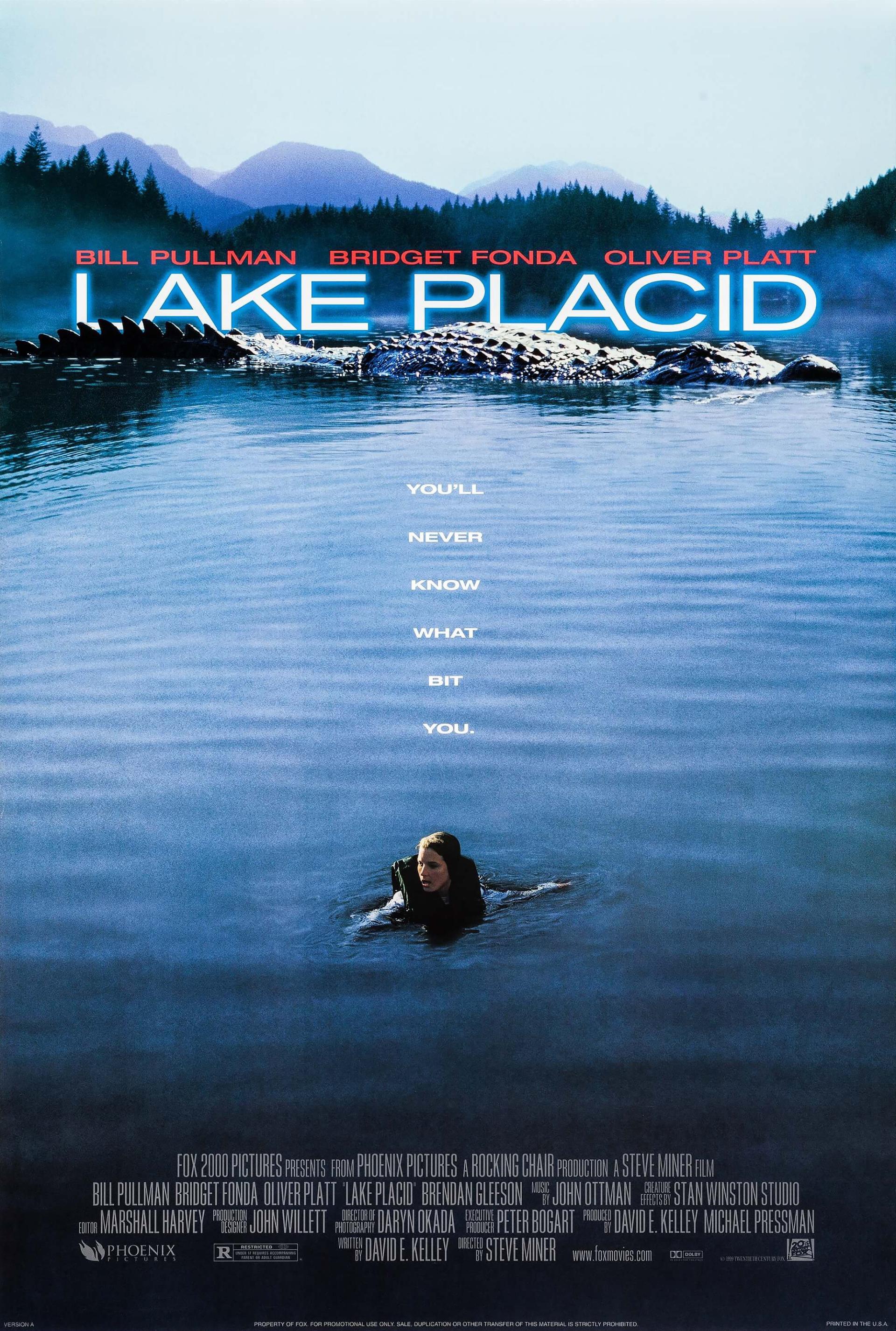 Lake Placid (1999) poster