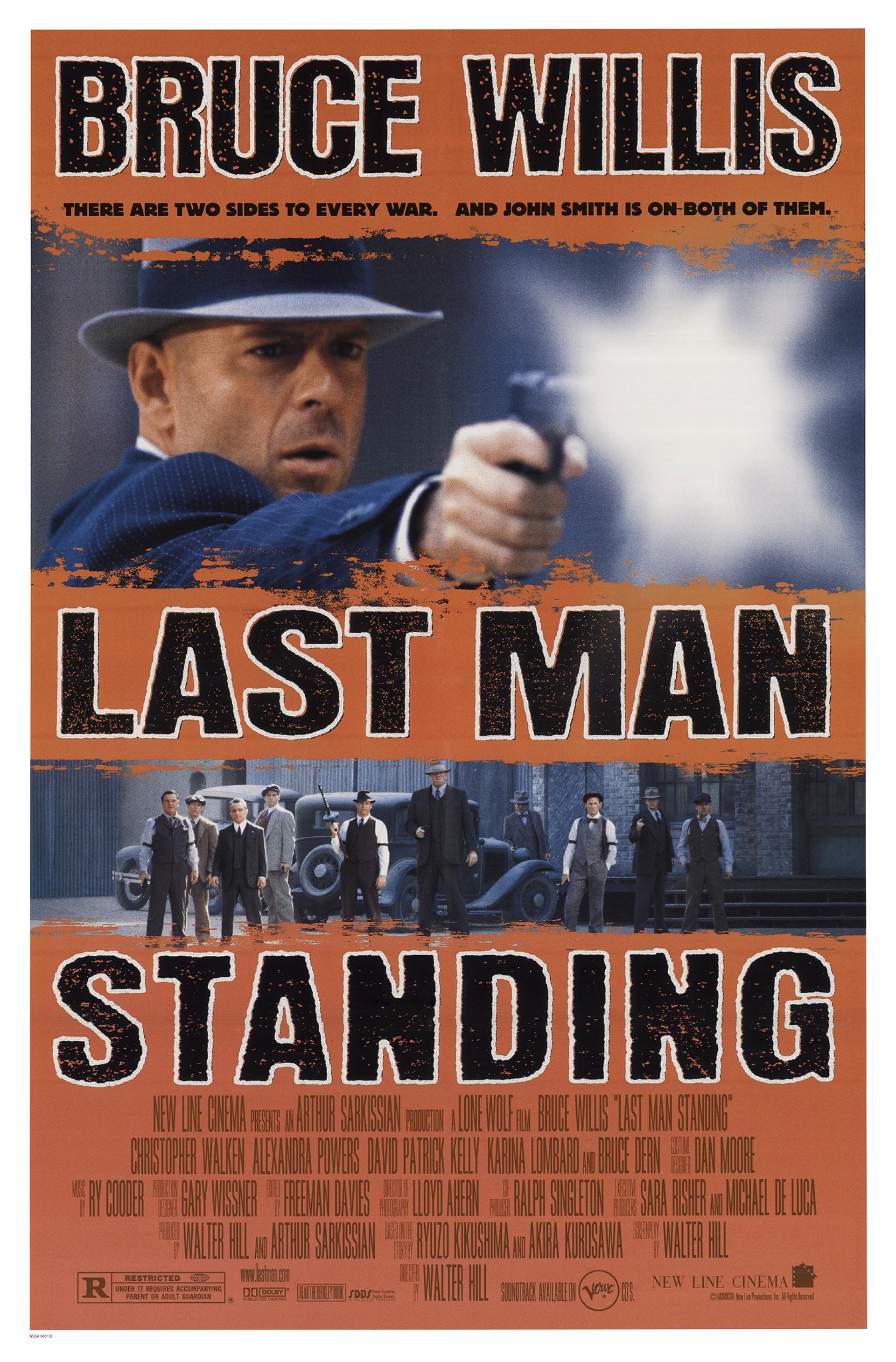 Last Man Standing (1996) poster