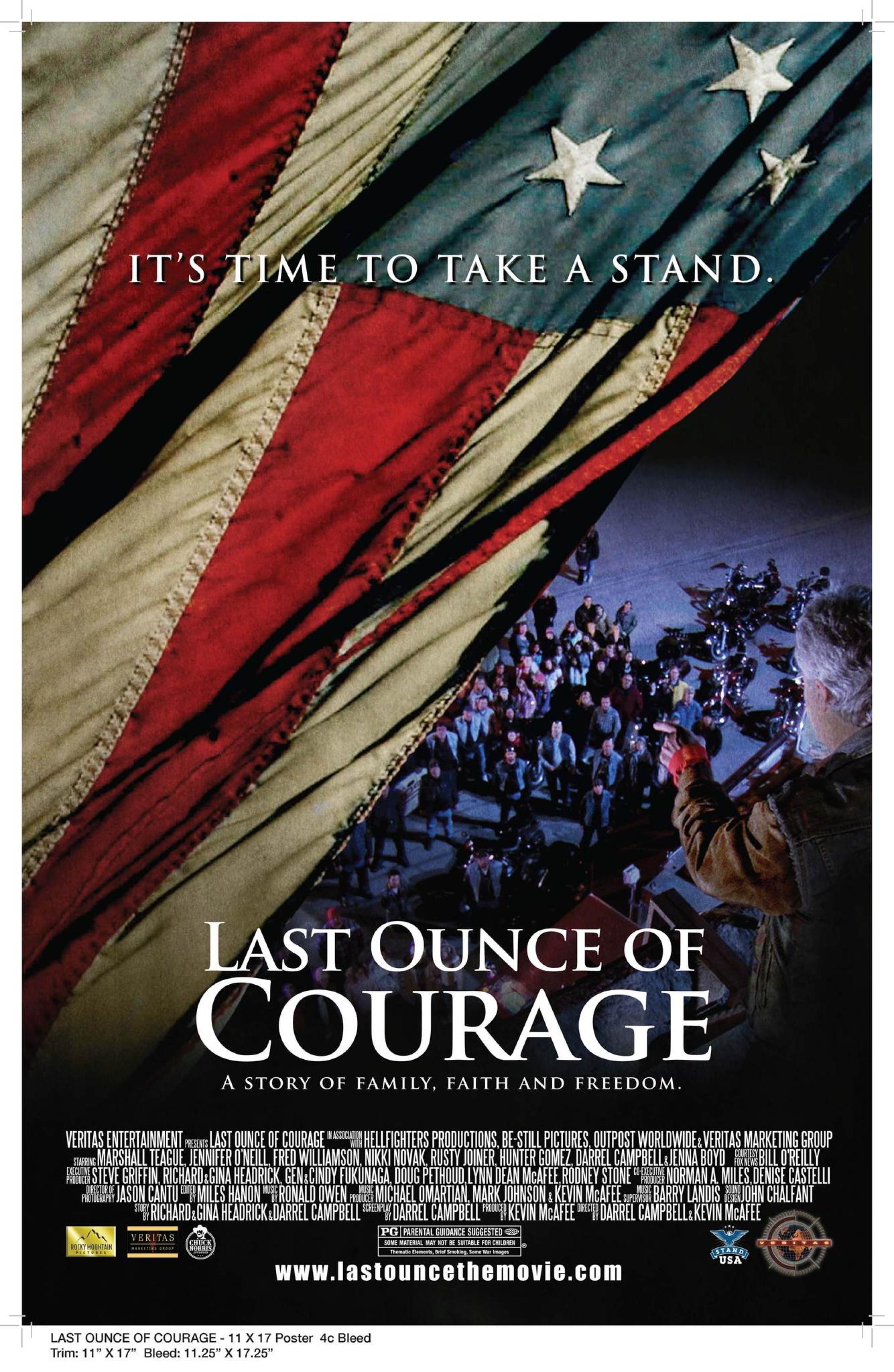 Last Ounce of Courage (2012) poster