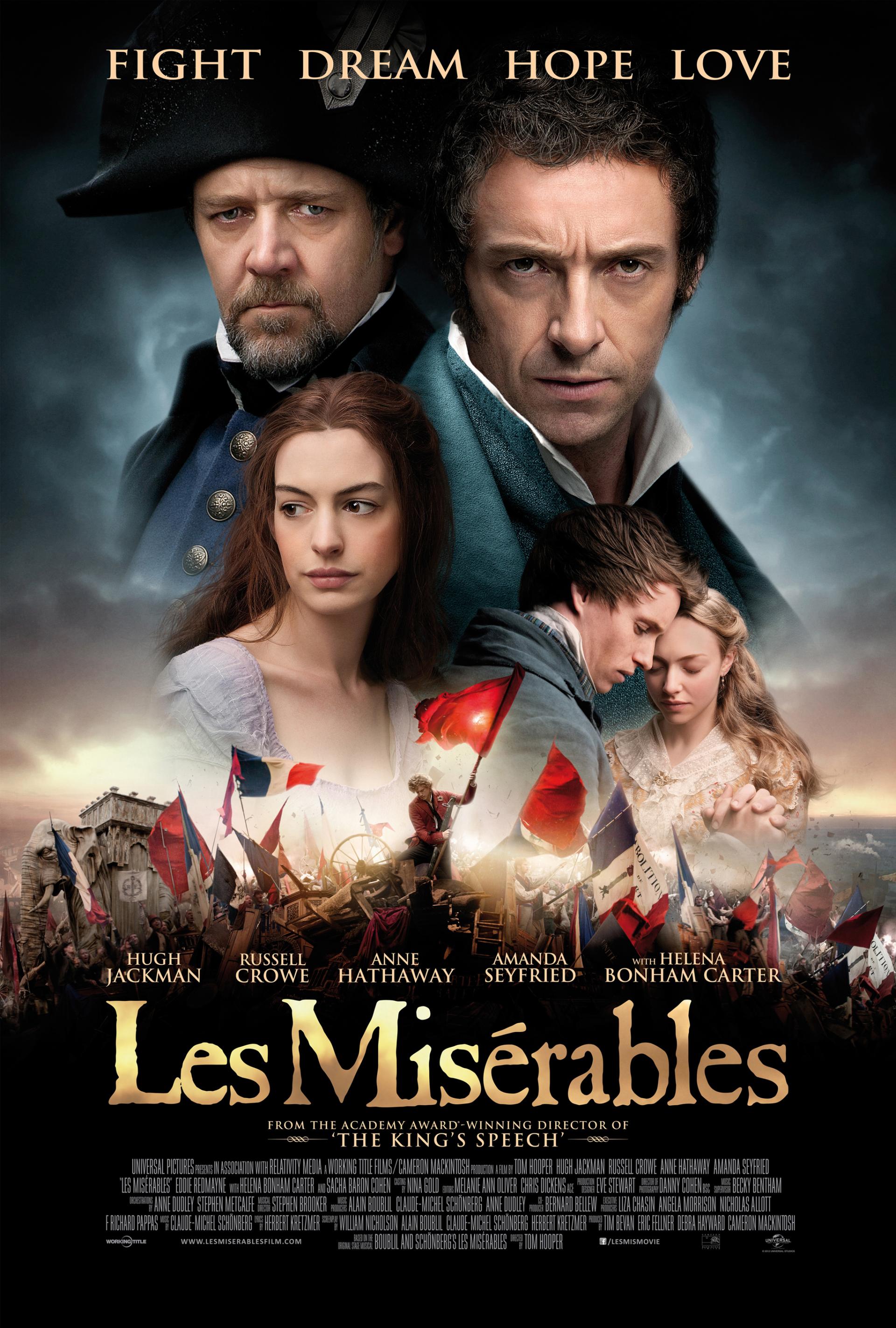 Les Misérables (2012) poster