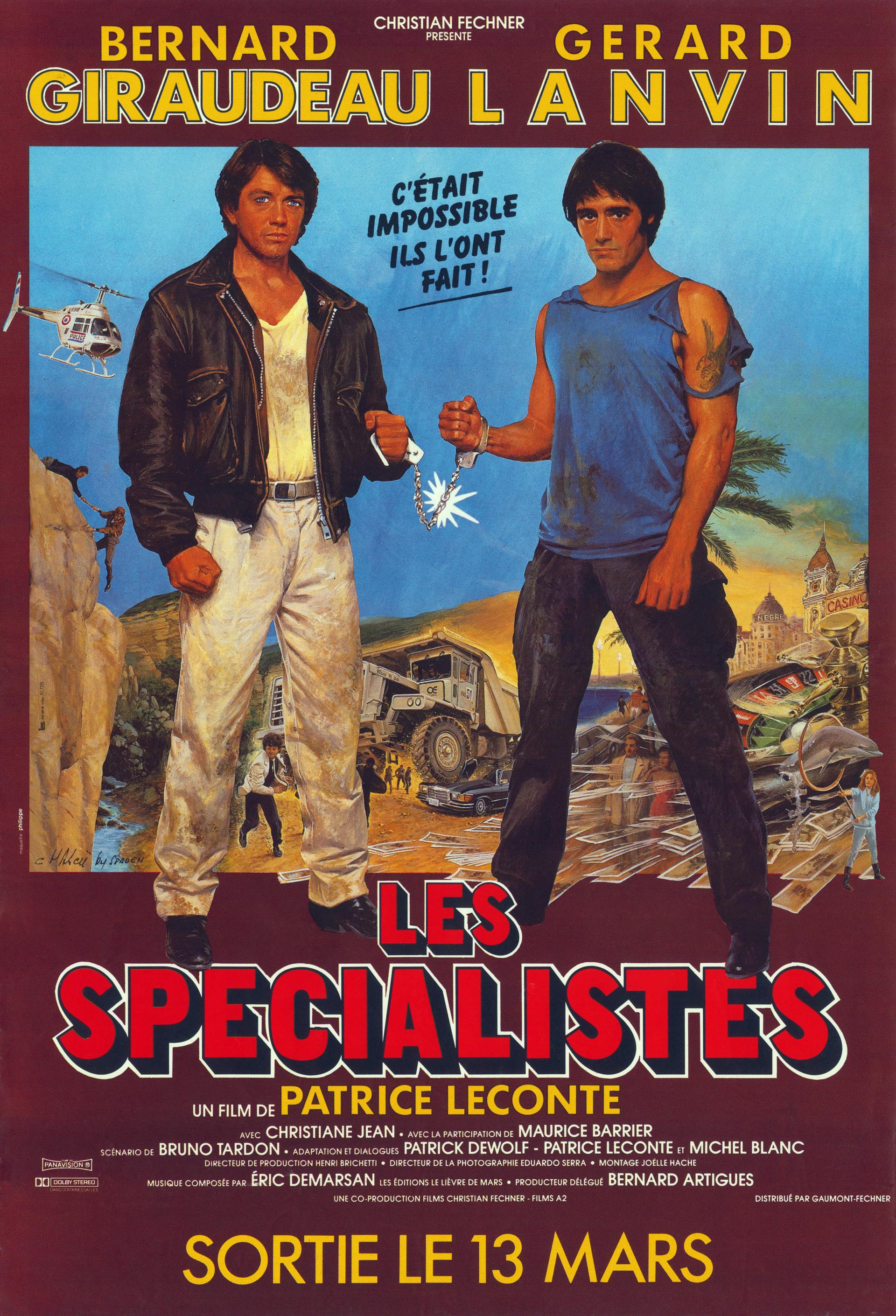 Les spécialistes (1985) poster