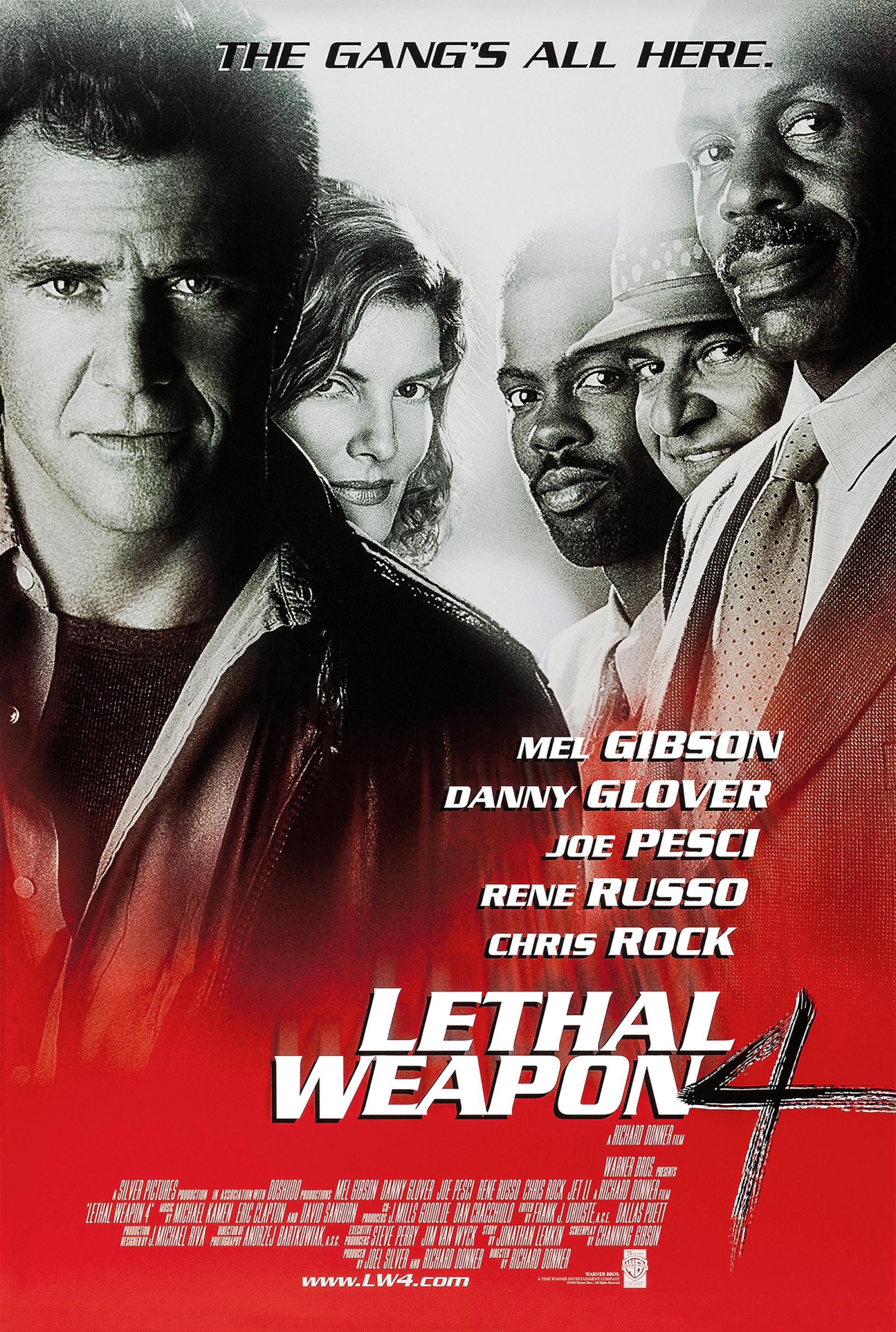 Lethal Weapon 4 (1998) poster