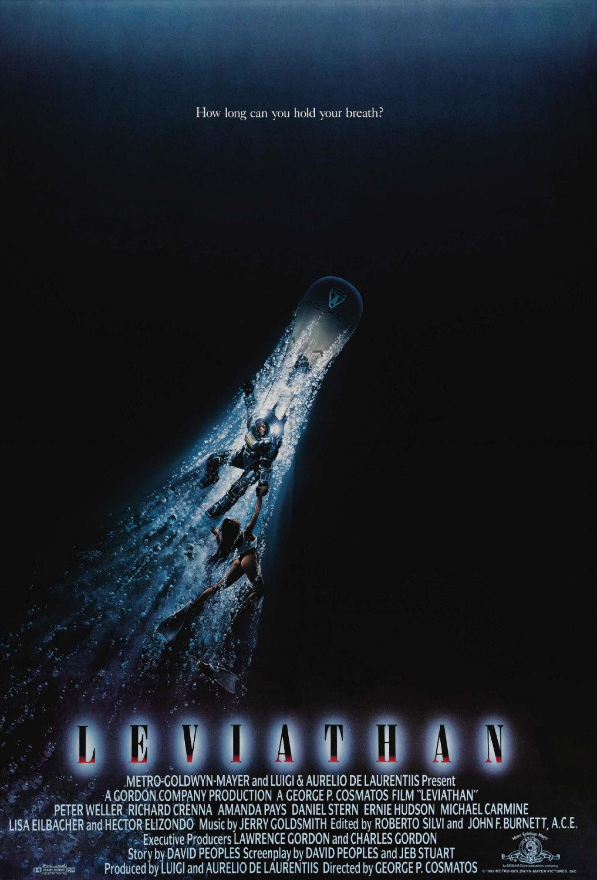 Leviathan (1989) poster