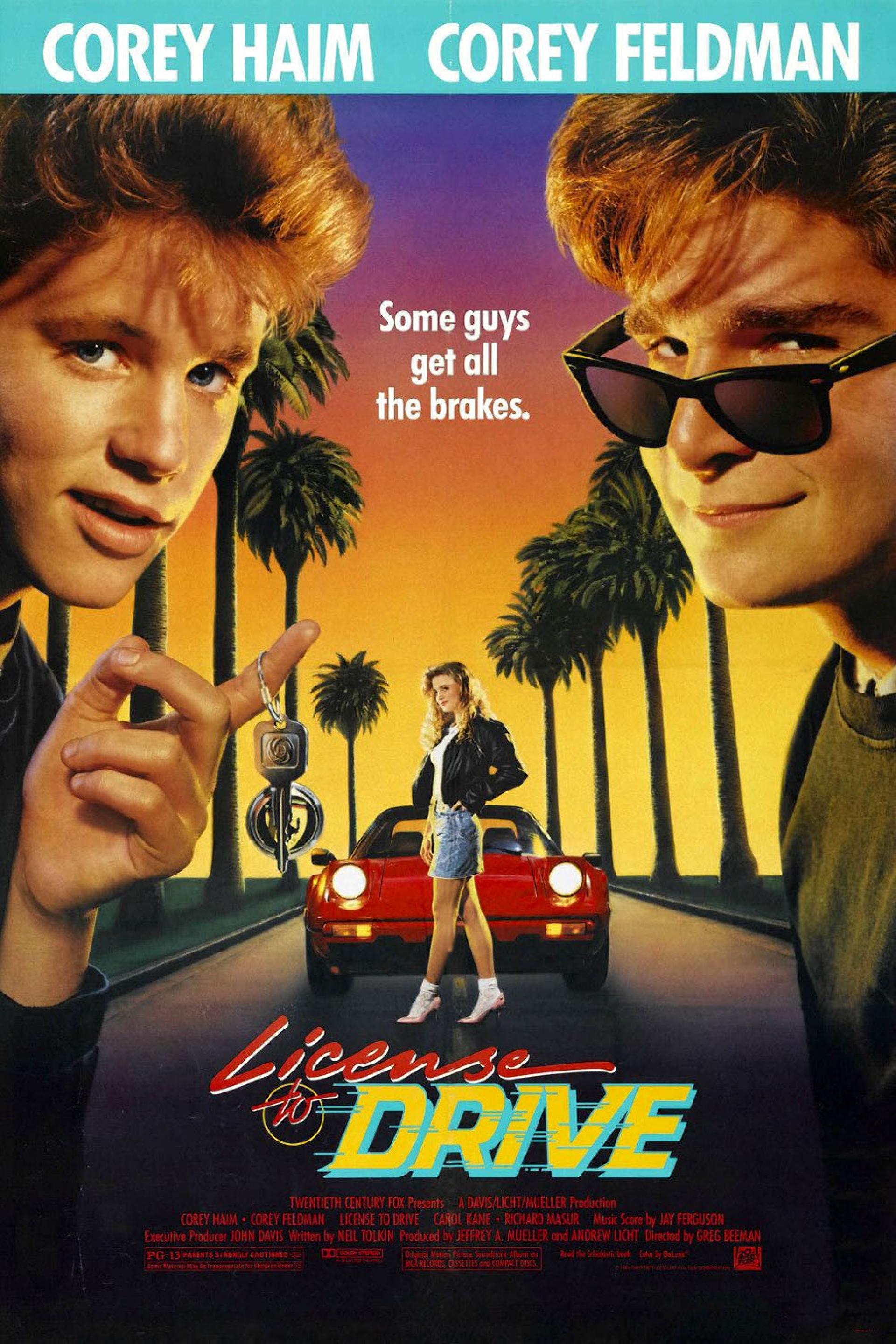 License to Drive (1988) poster