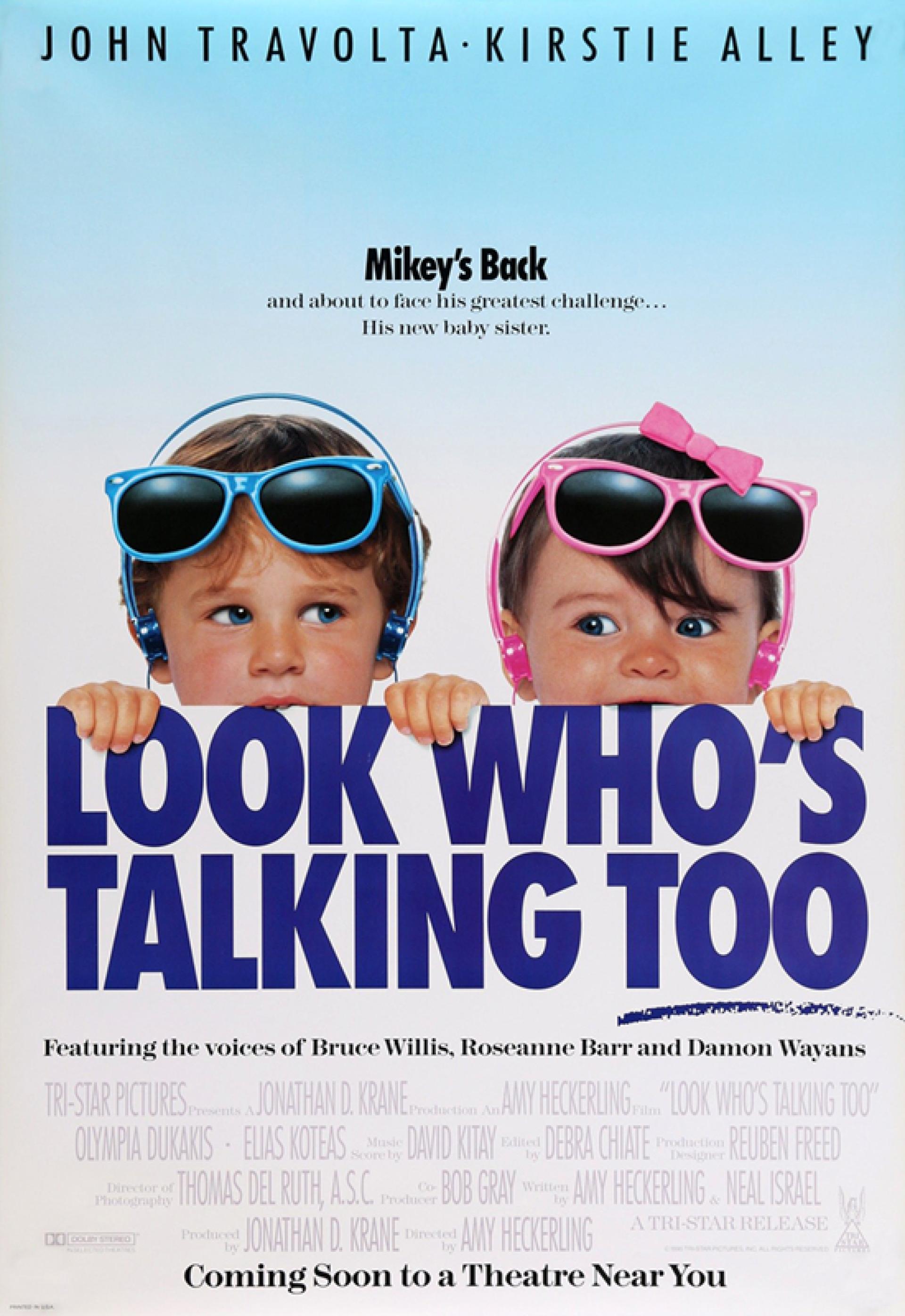 Look Who's Talking Too (1990) poster