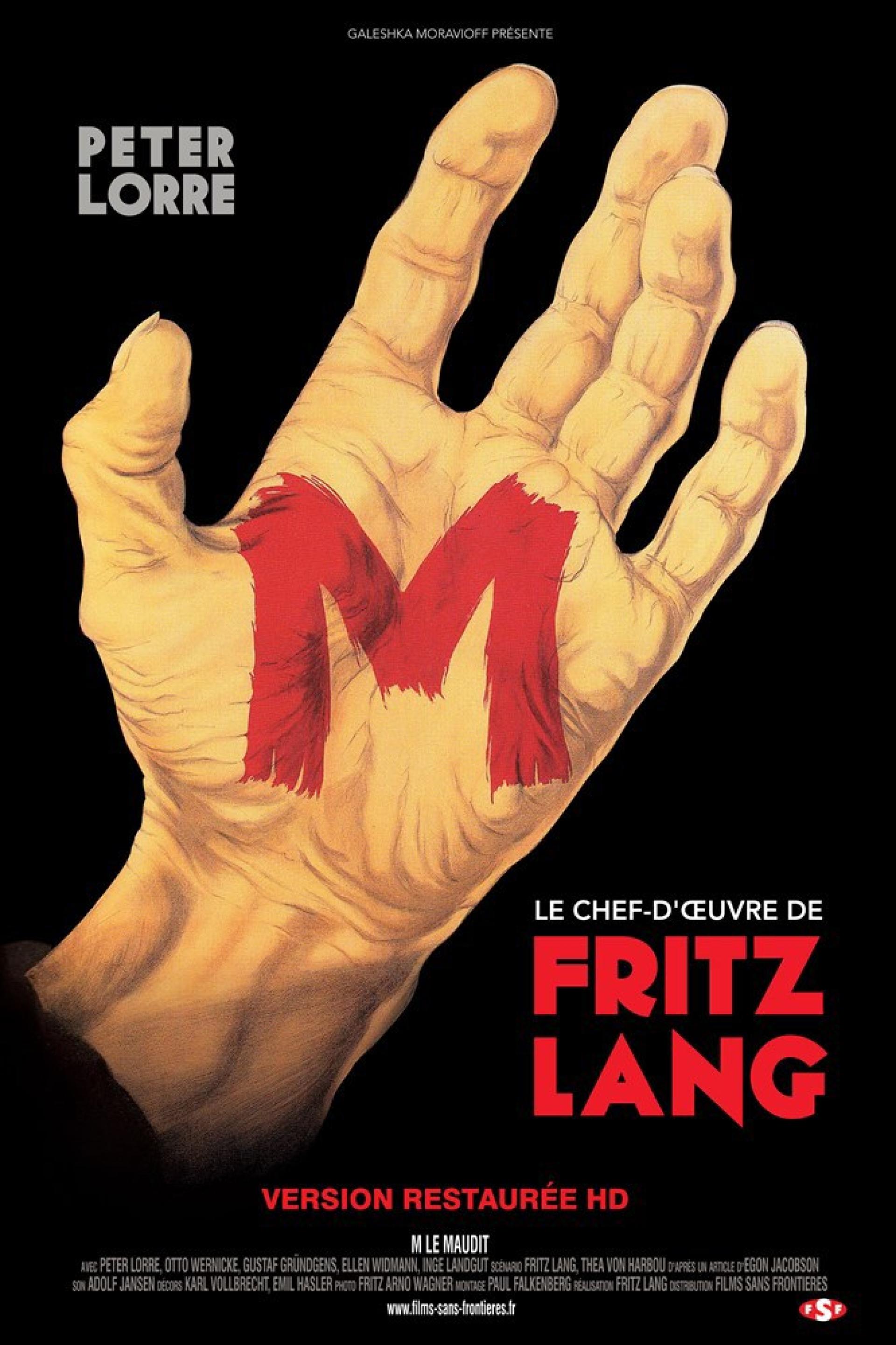 M (1931) poster