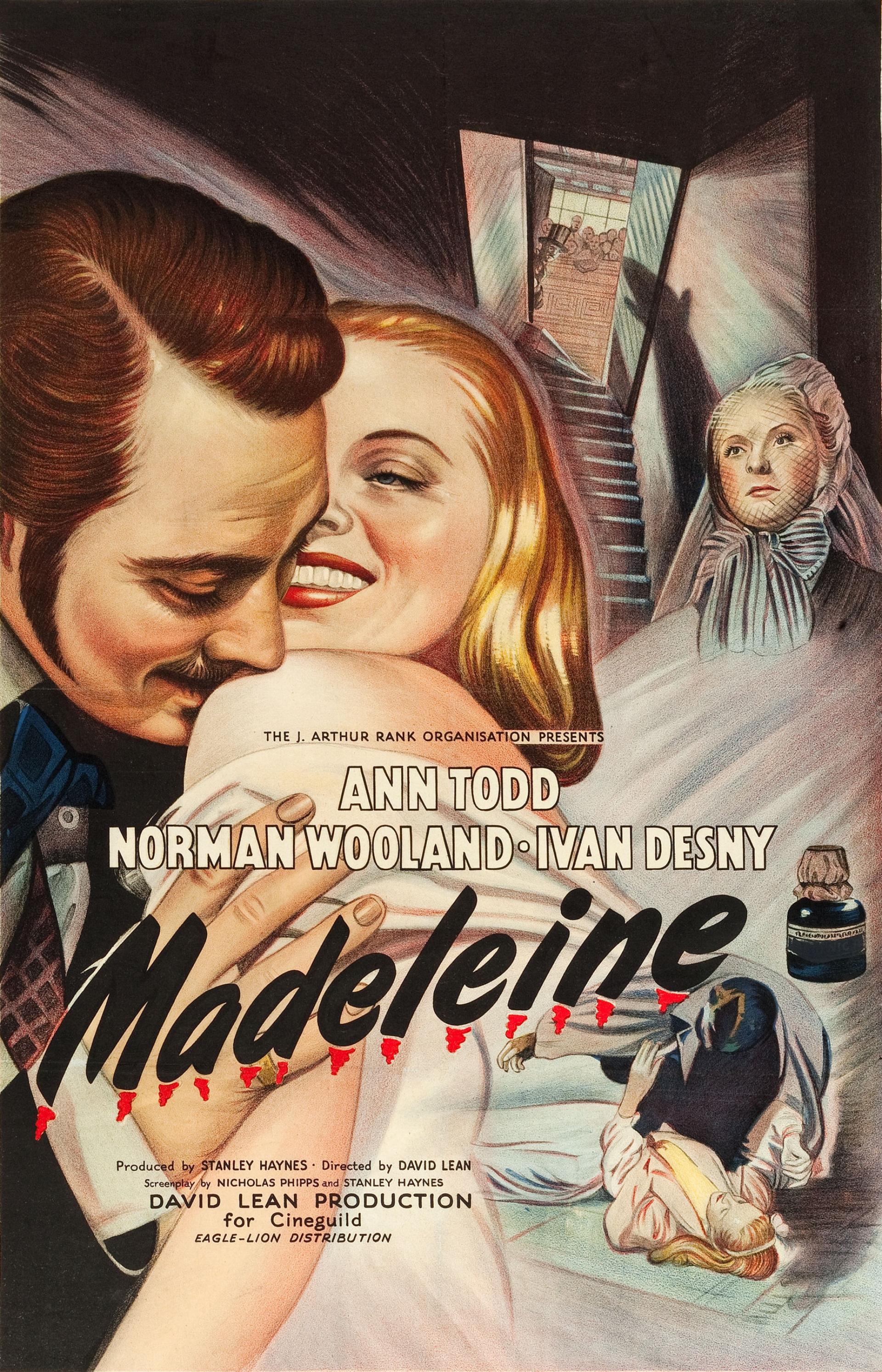 Madeleine (1950) poster