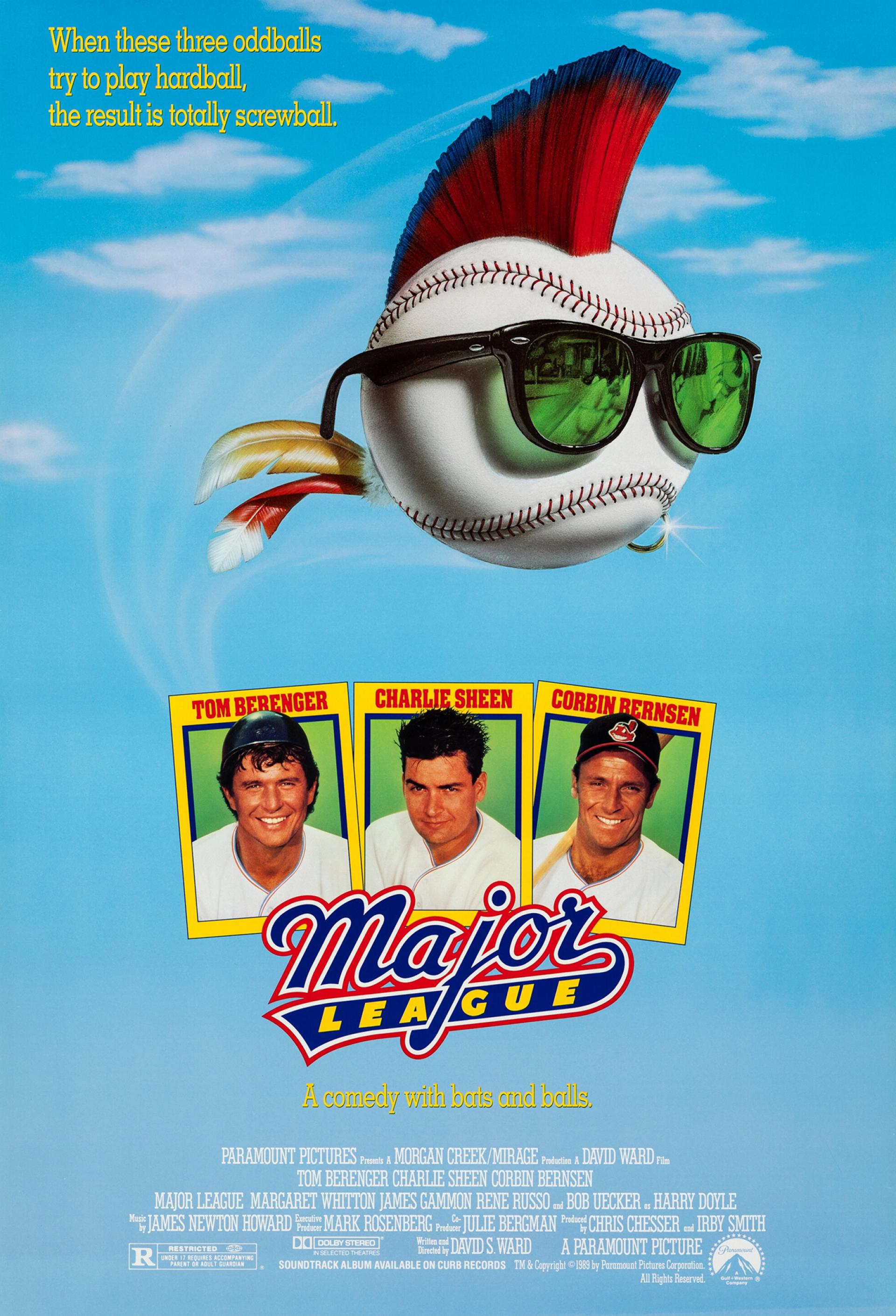 Major League (1989) poster