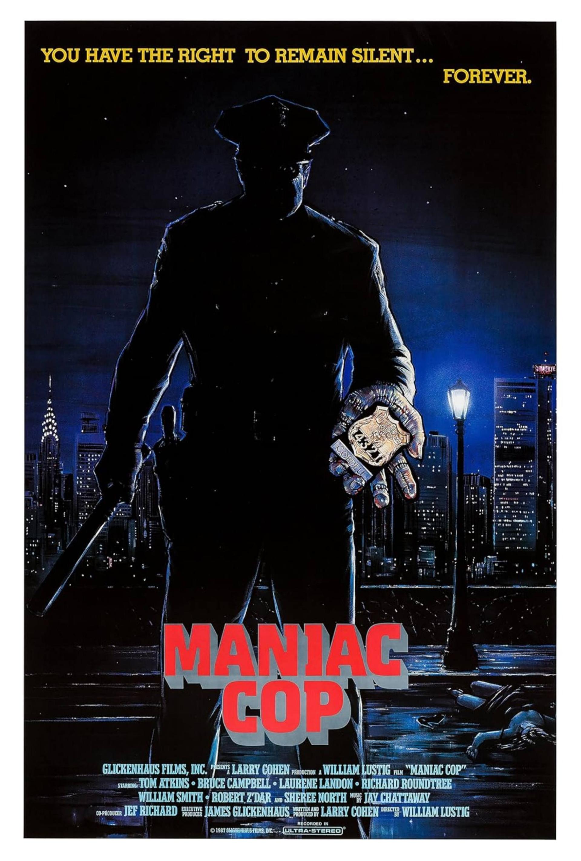 Maniac Cop (1988) poster