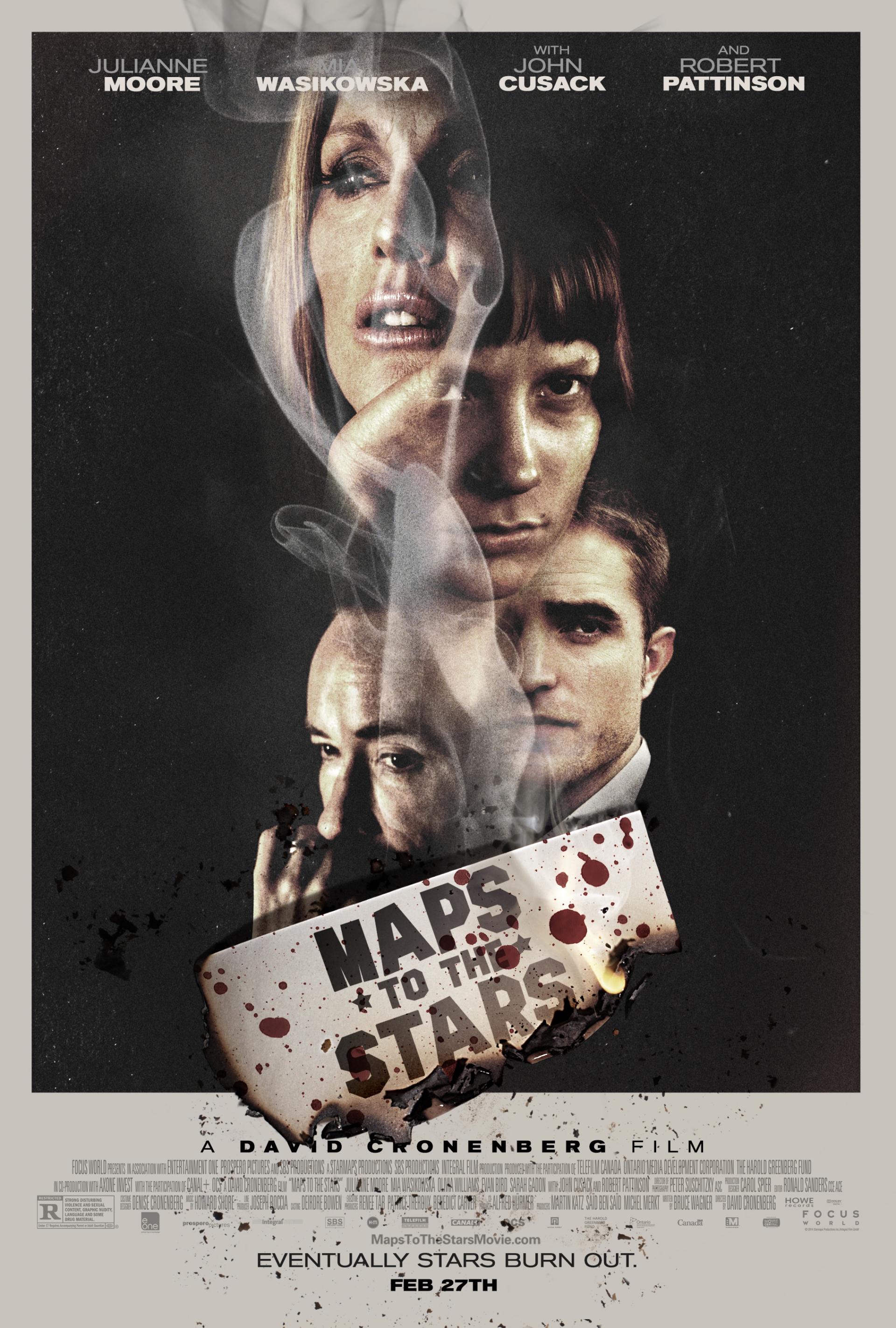 Maps to the Stars (2014) poster