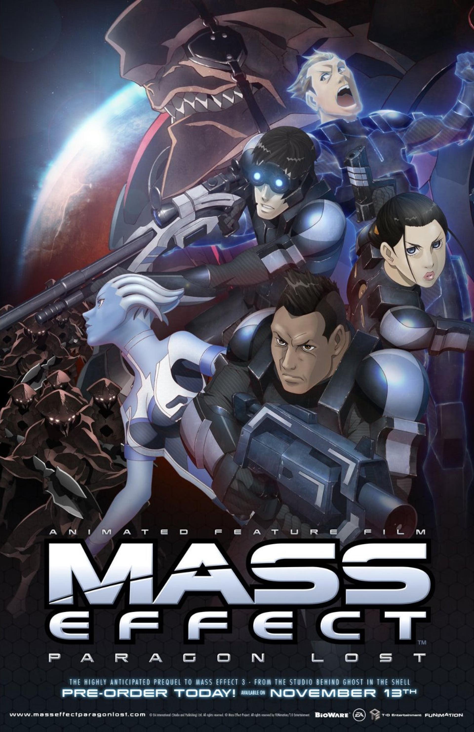 Mass Effect: Paragon Lost (2012) poster