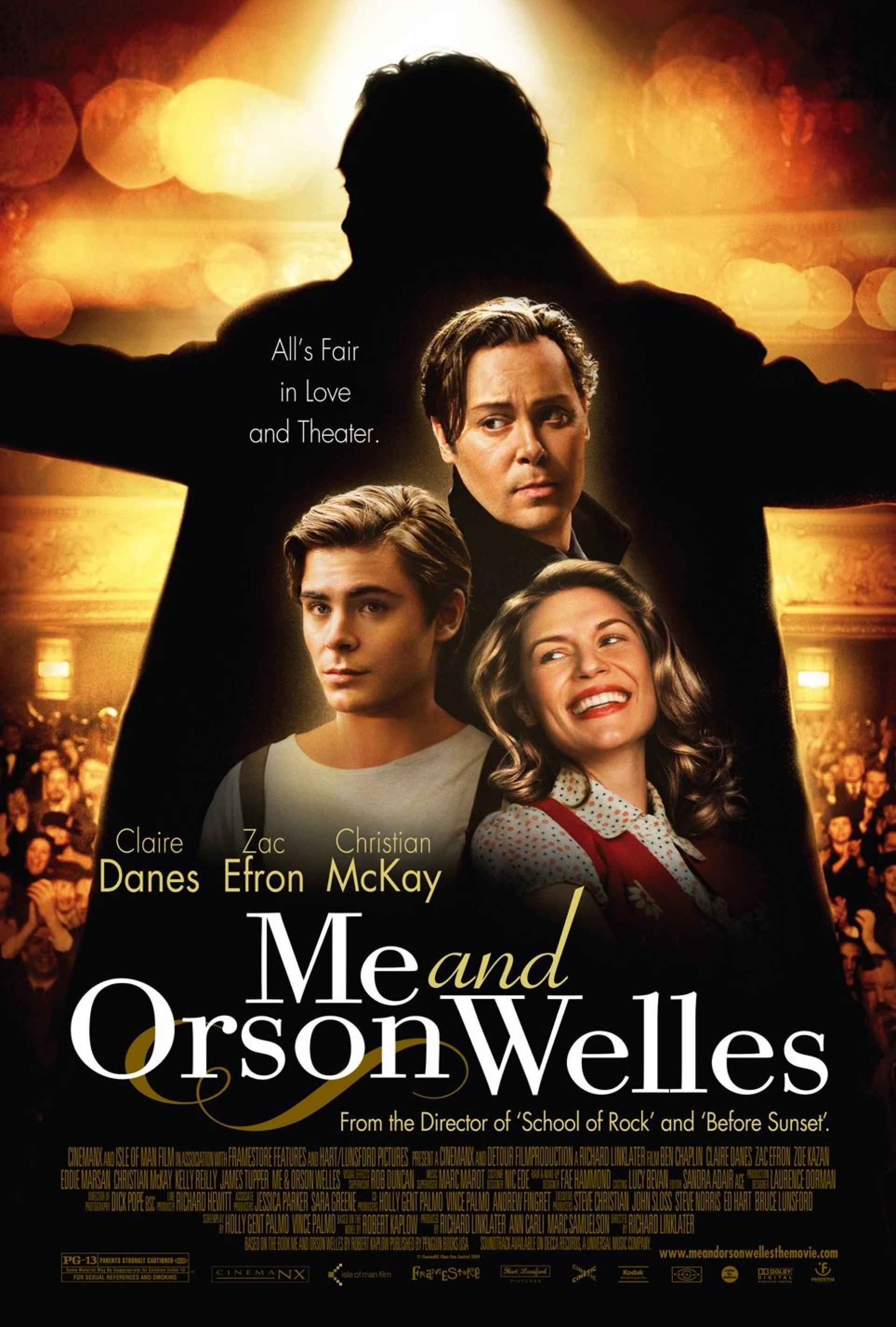 Me and Orson Welles (2008) poster