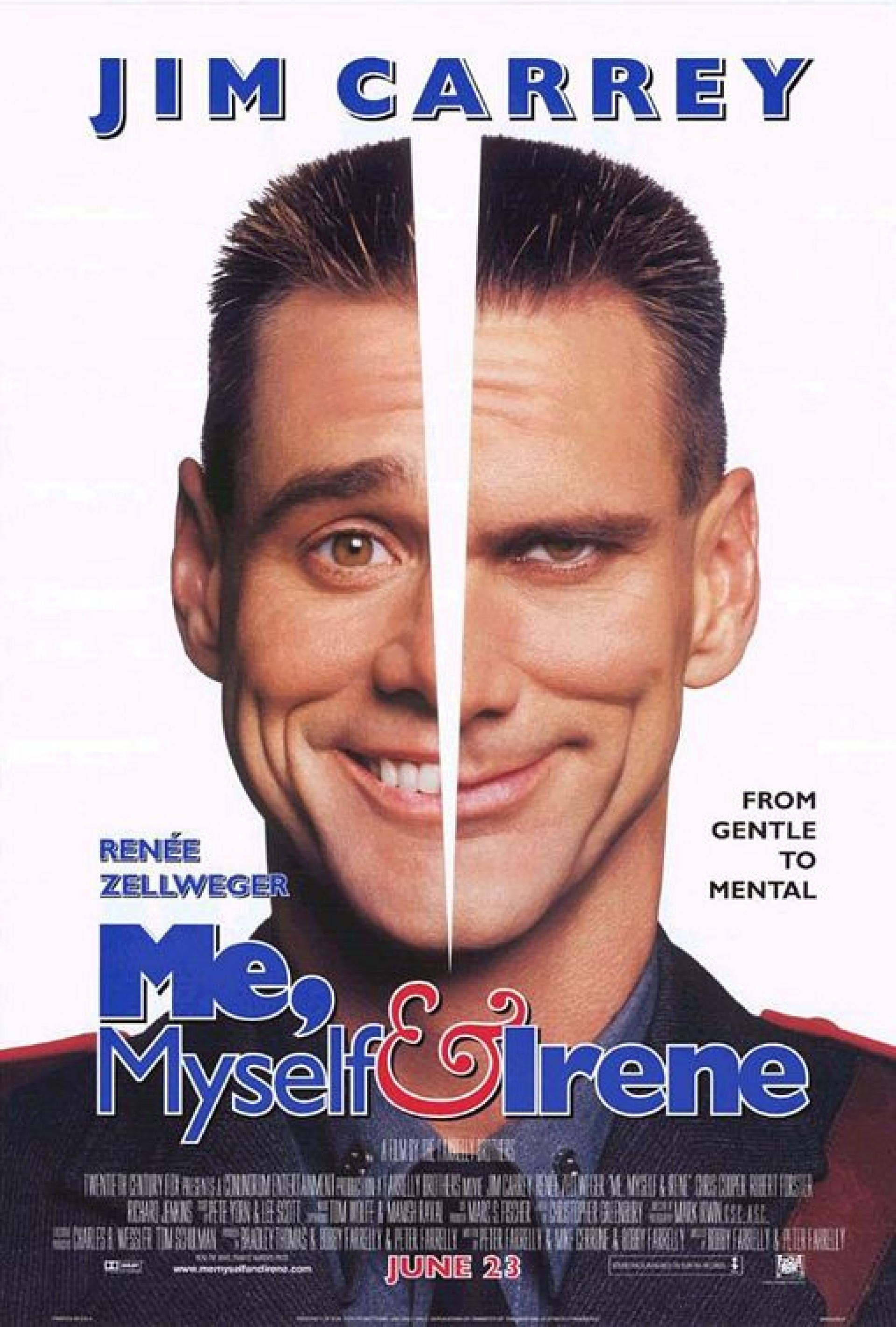Me, Myself & Irene (2000) poster