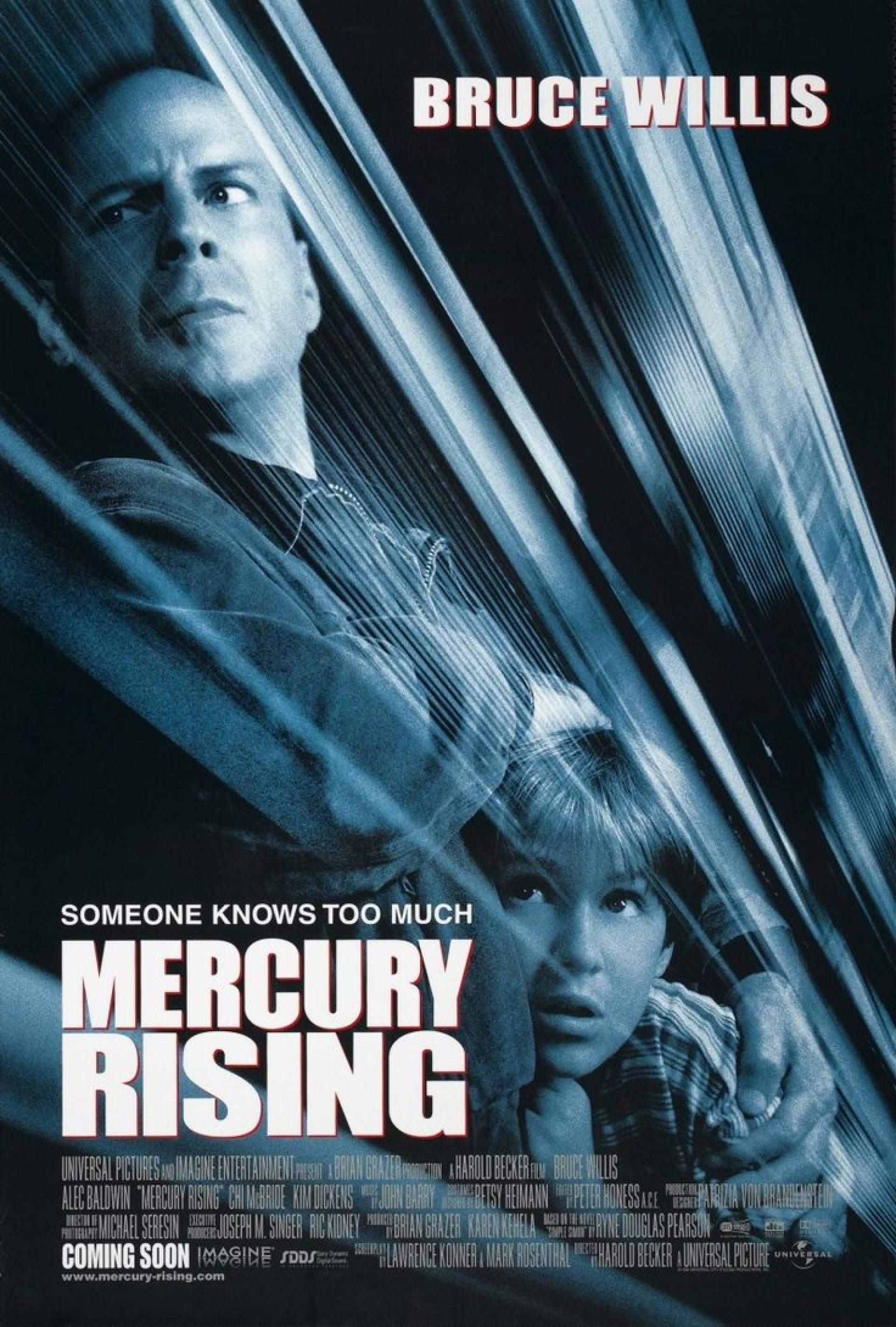 Mercury Rising (1998) poster