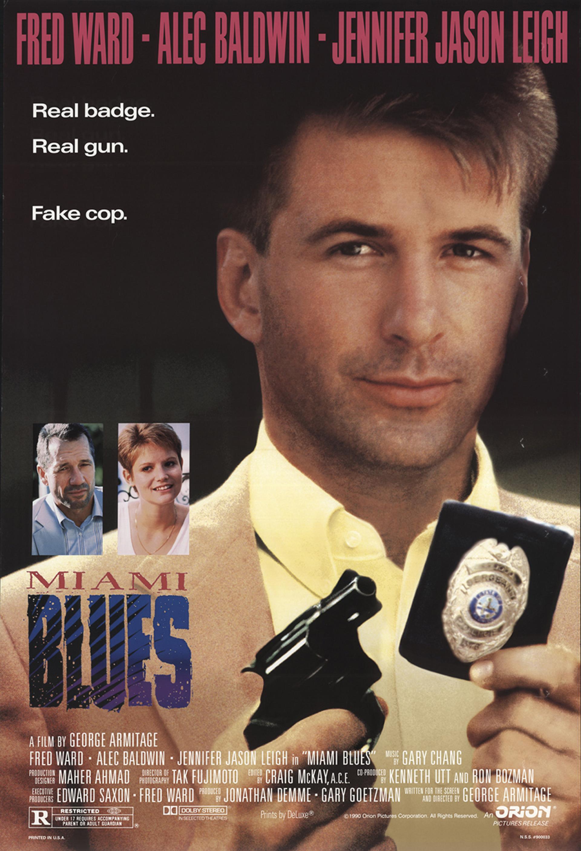 Miami Blues (1990) poster