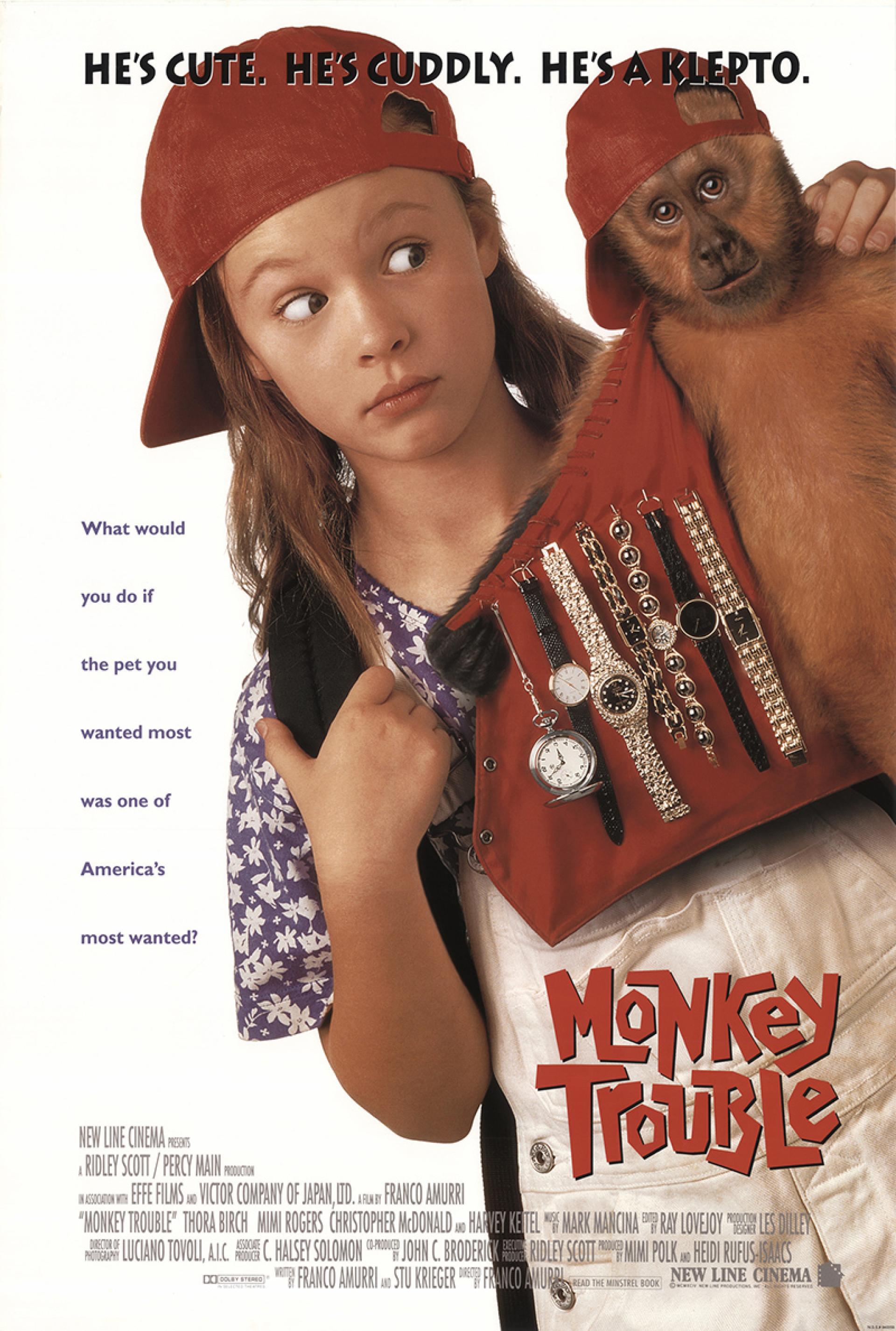 Monkey Trouble (1994) poster