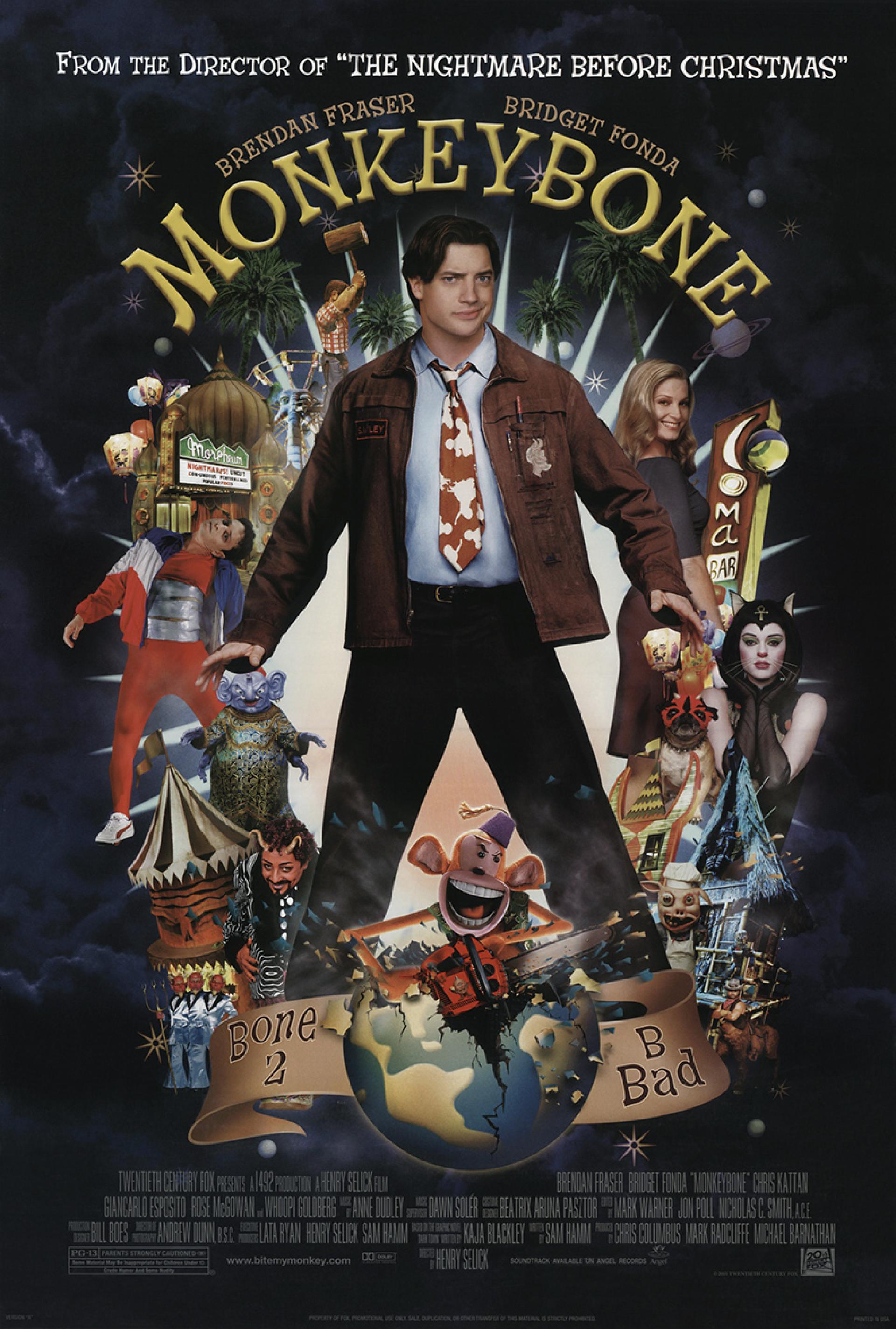 Monkeybone (2001) poster