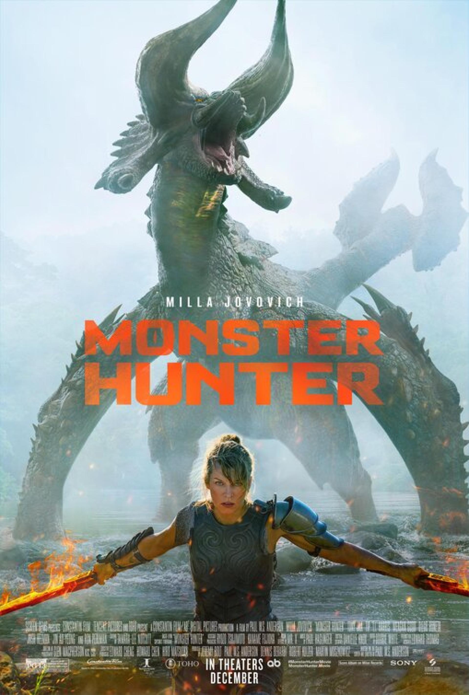 Monster Hunter (2020) poster