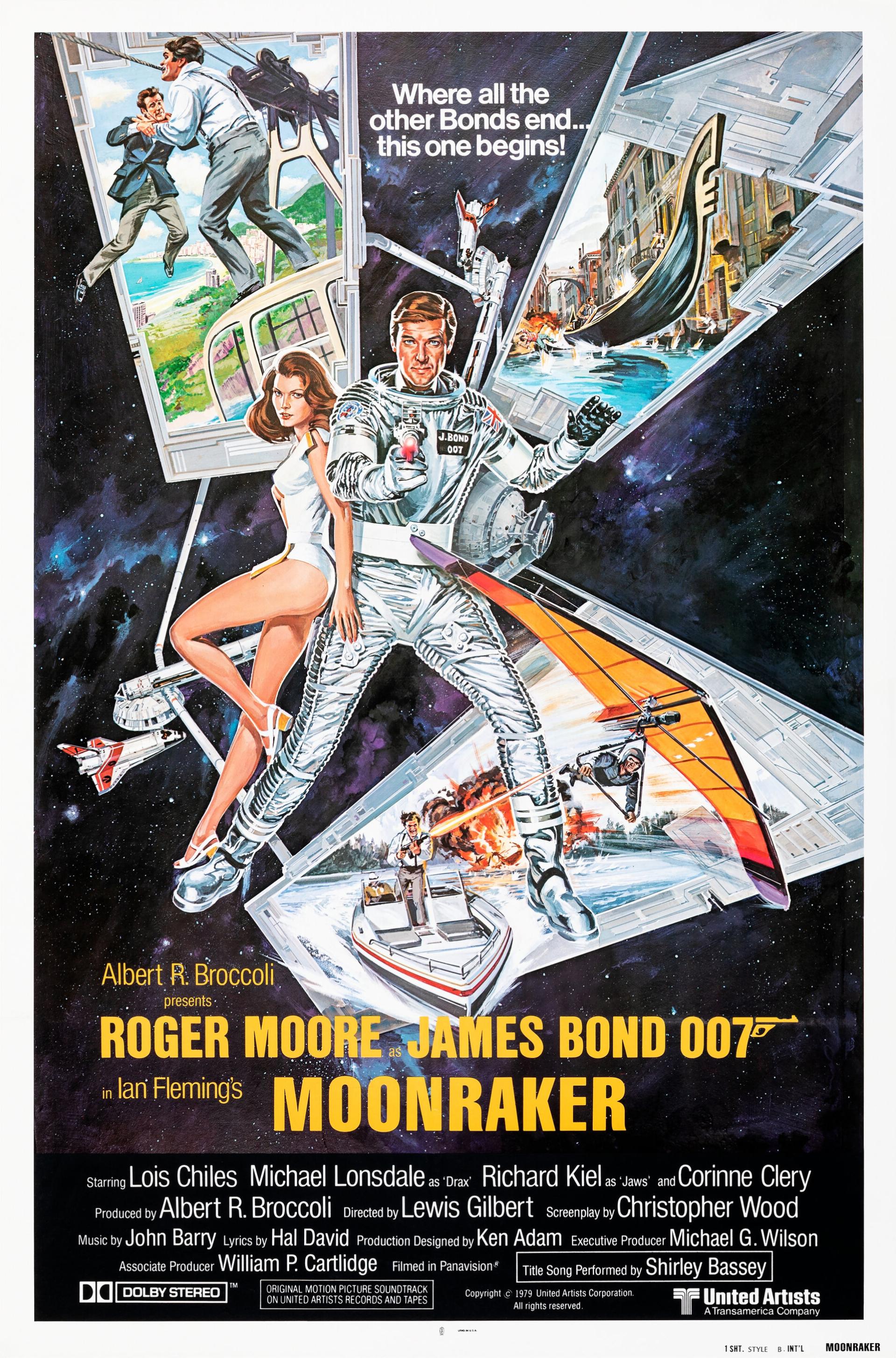Moonraker (1979) poster