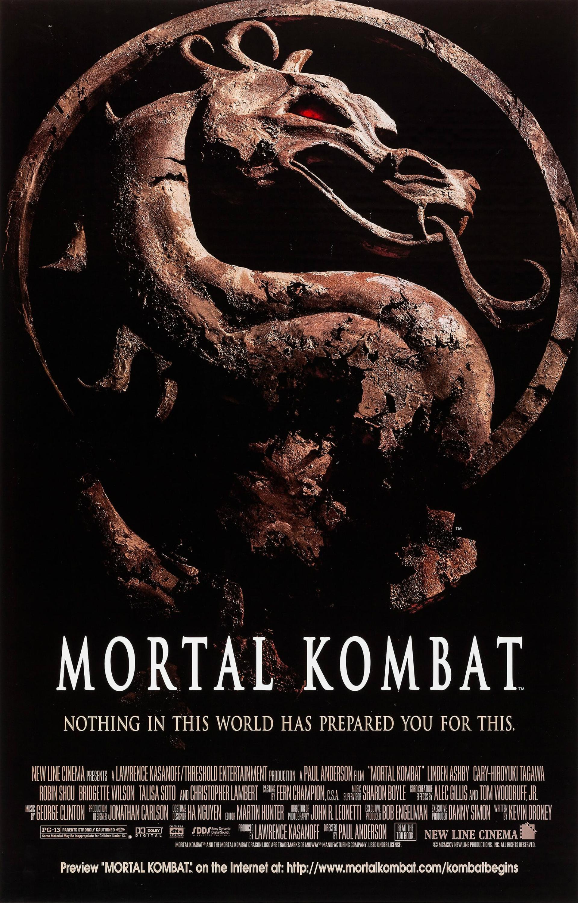 Mortal Kombat (1995) poster