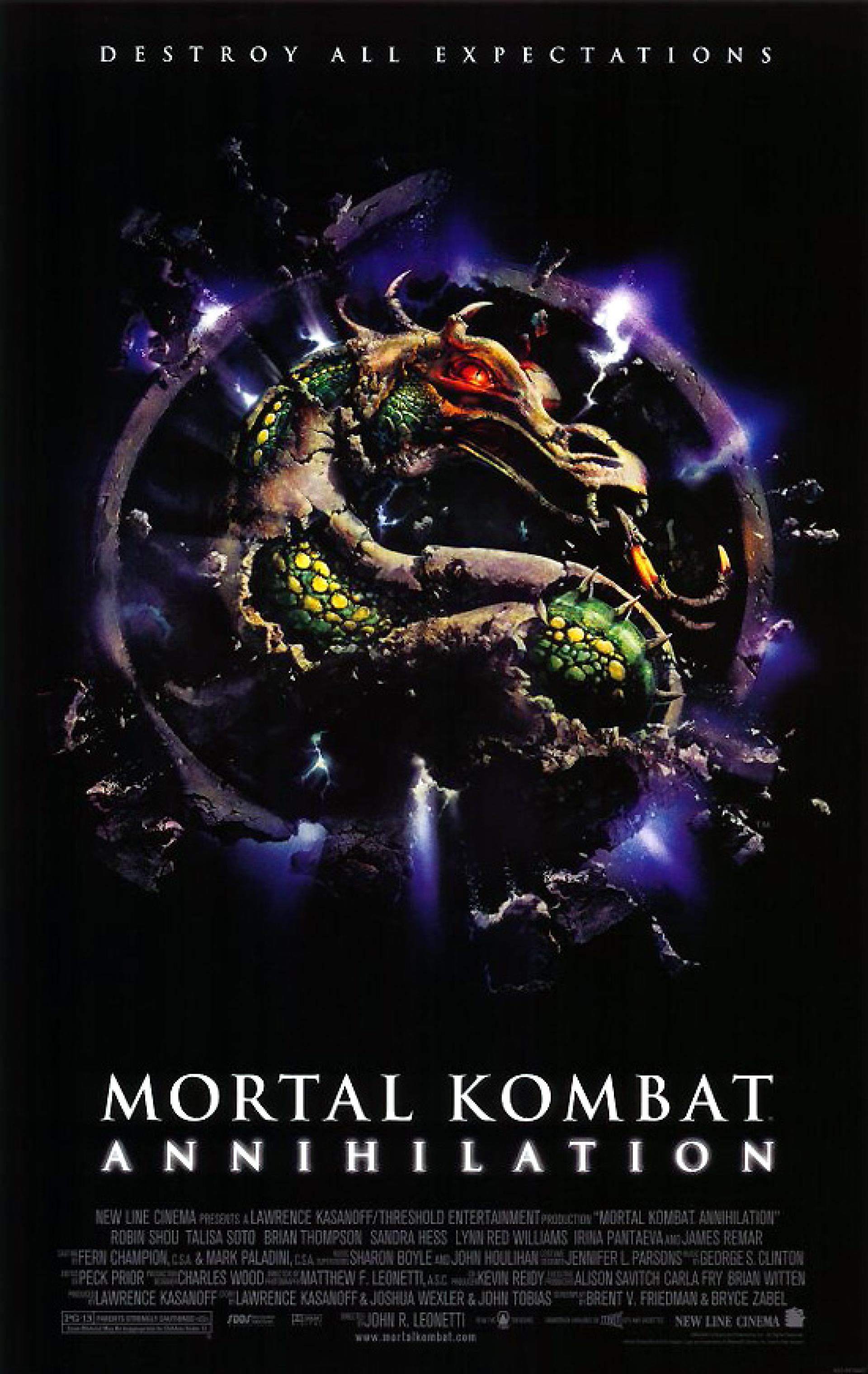 Mortal Kombat: Annihilation (1997) poster