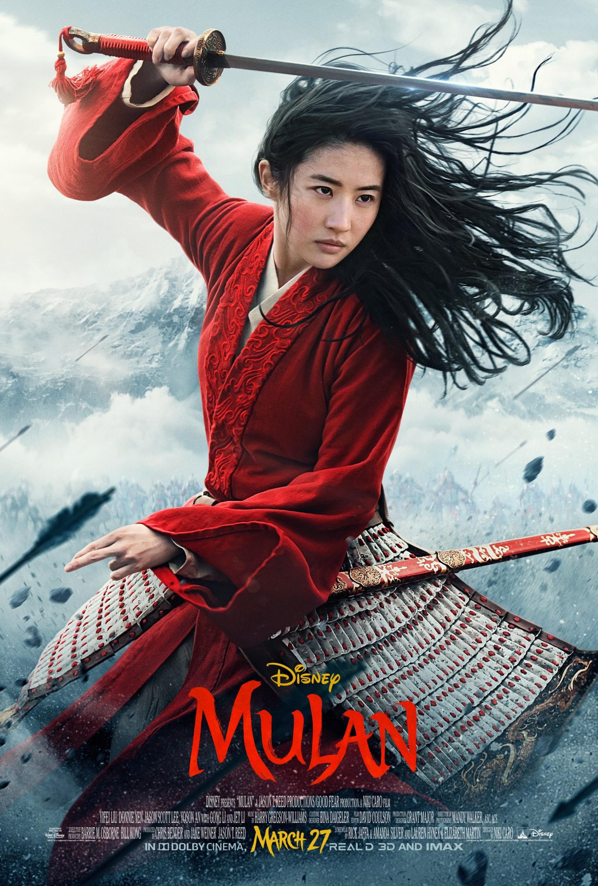Mulan (2020) poster