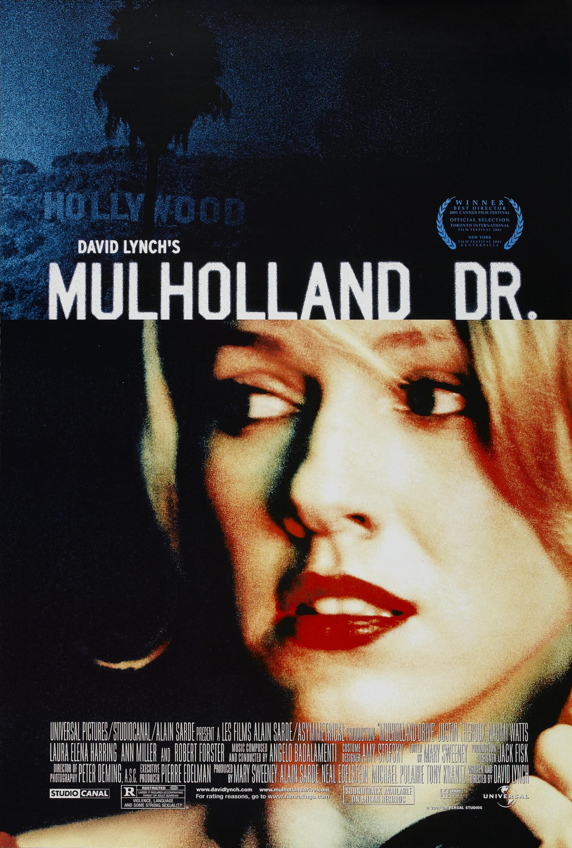 Mulholland Drive (2001) poster