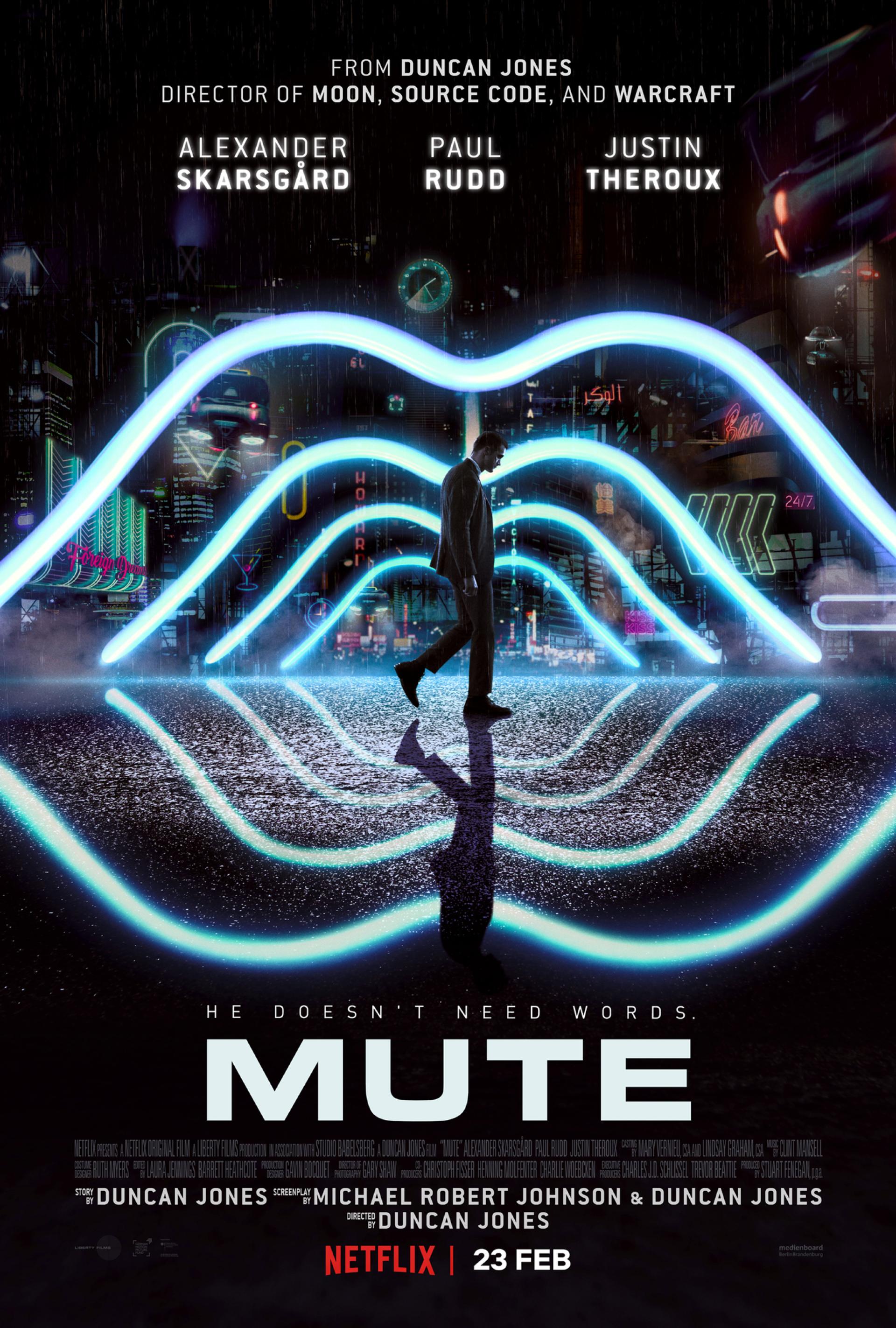 Mute (2018) poster