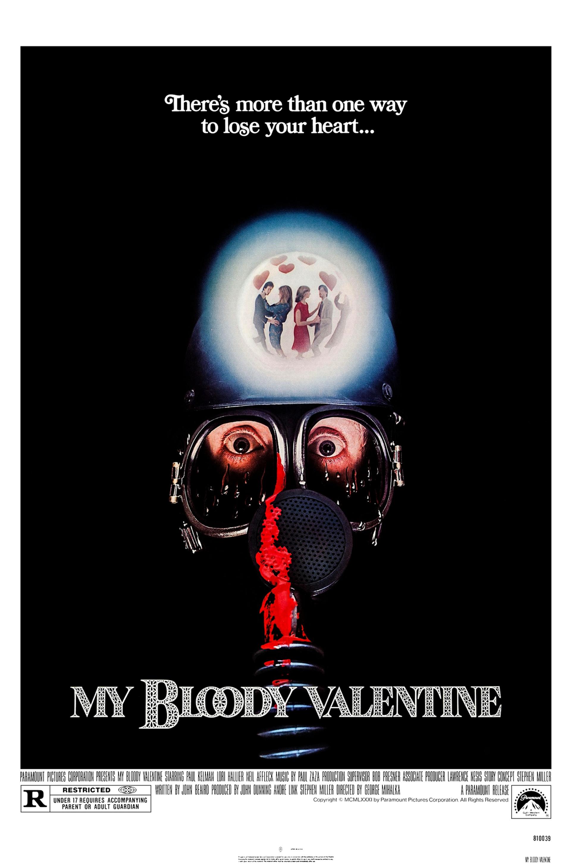 My Bloody Valentine (1981) poster