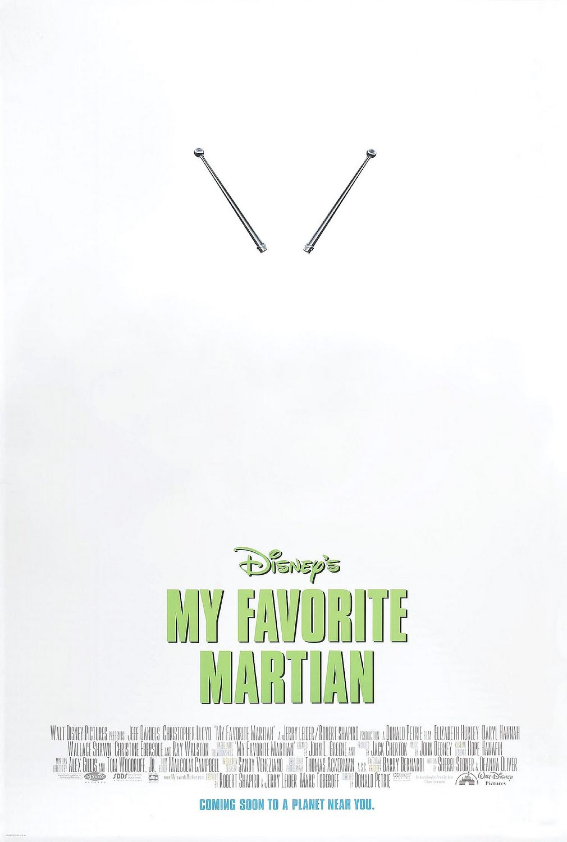 My Favorite Martian (1999) poster