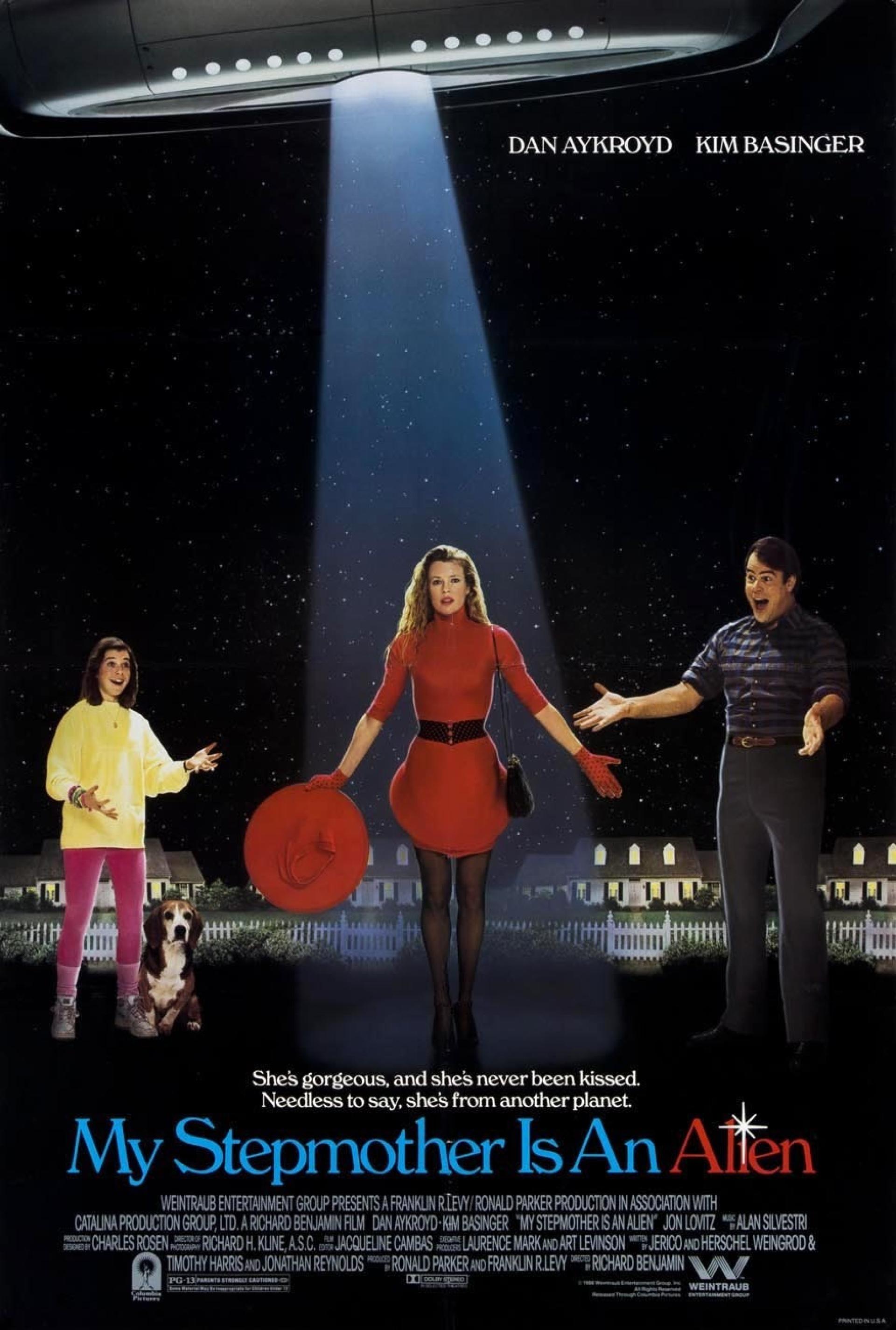 My Stepmother Is an Alien (1988) poster