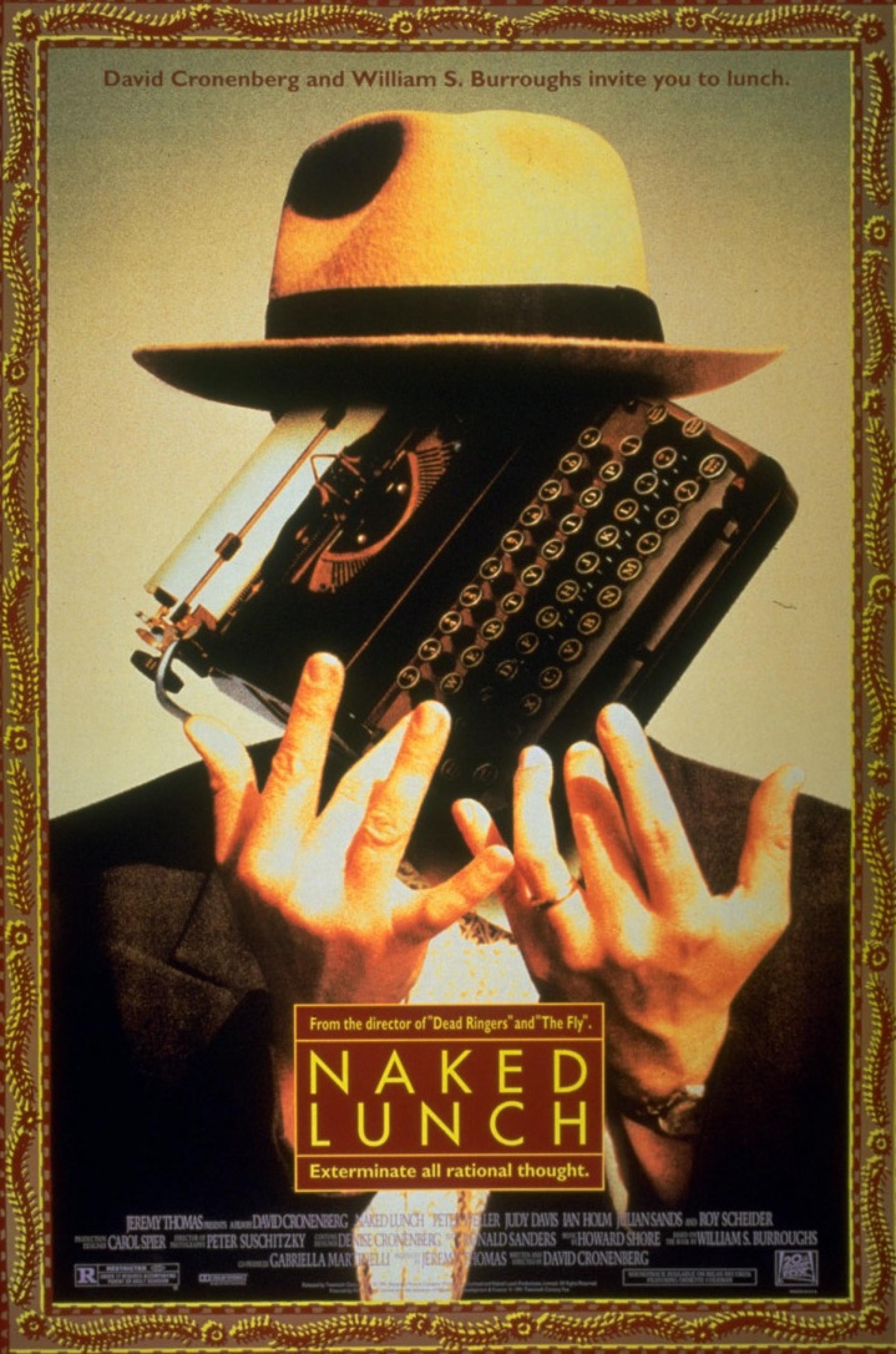 Naked Lunch (1991) poster