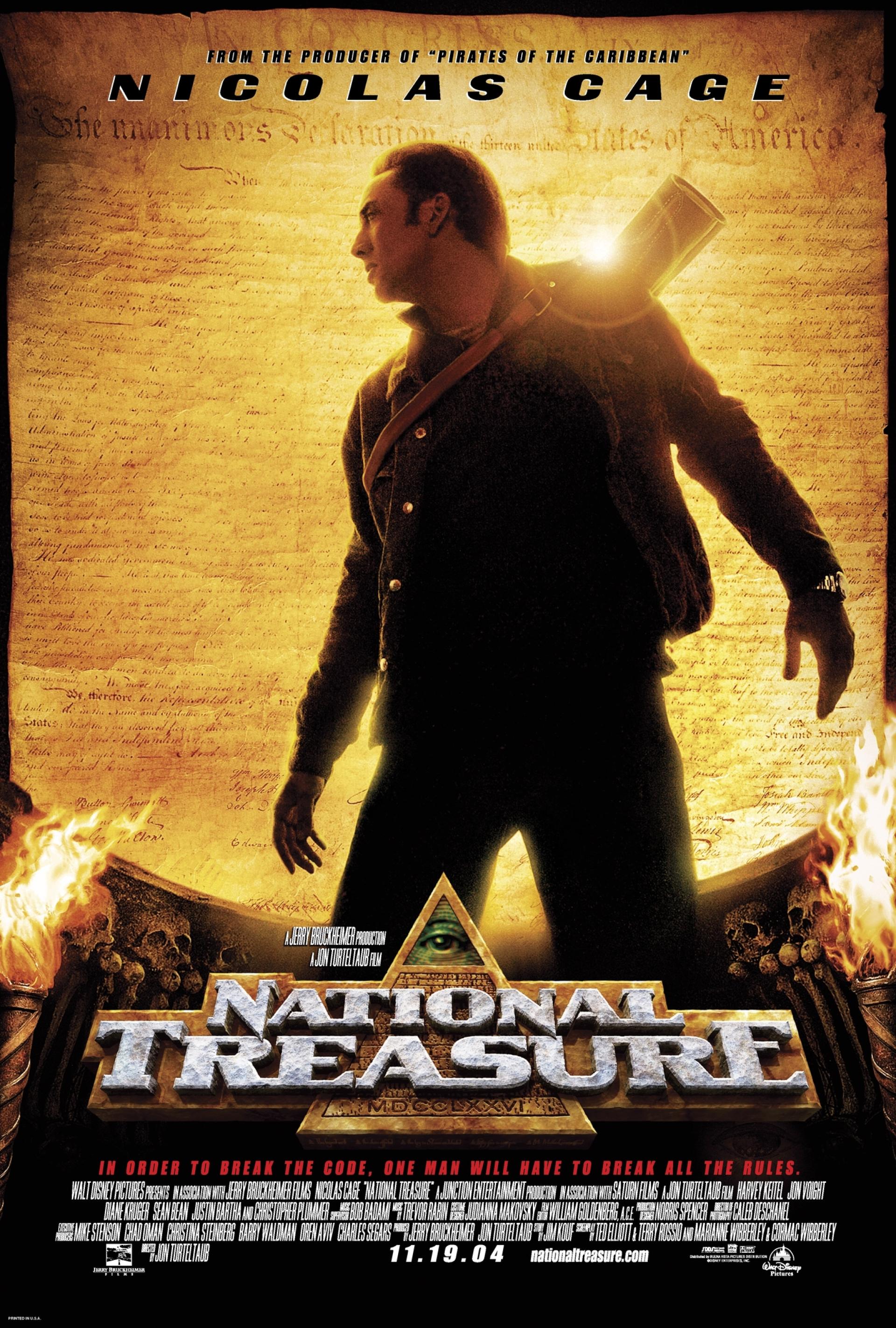 National Treasure (2004) poster