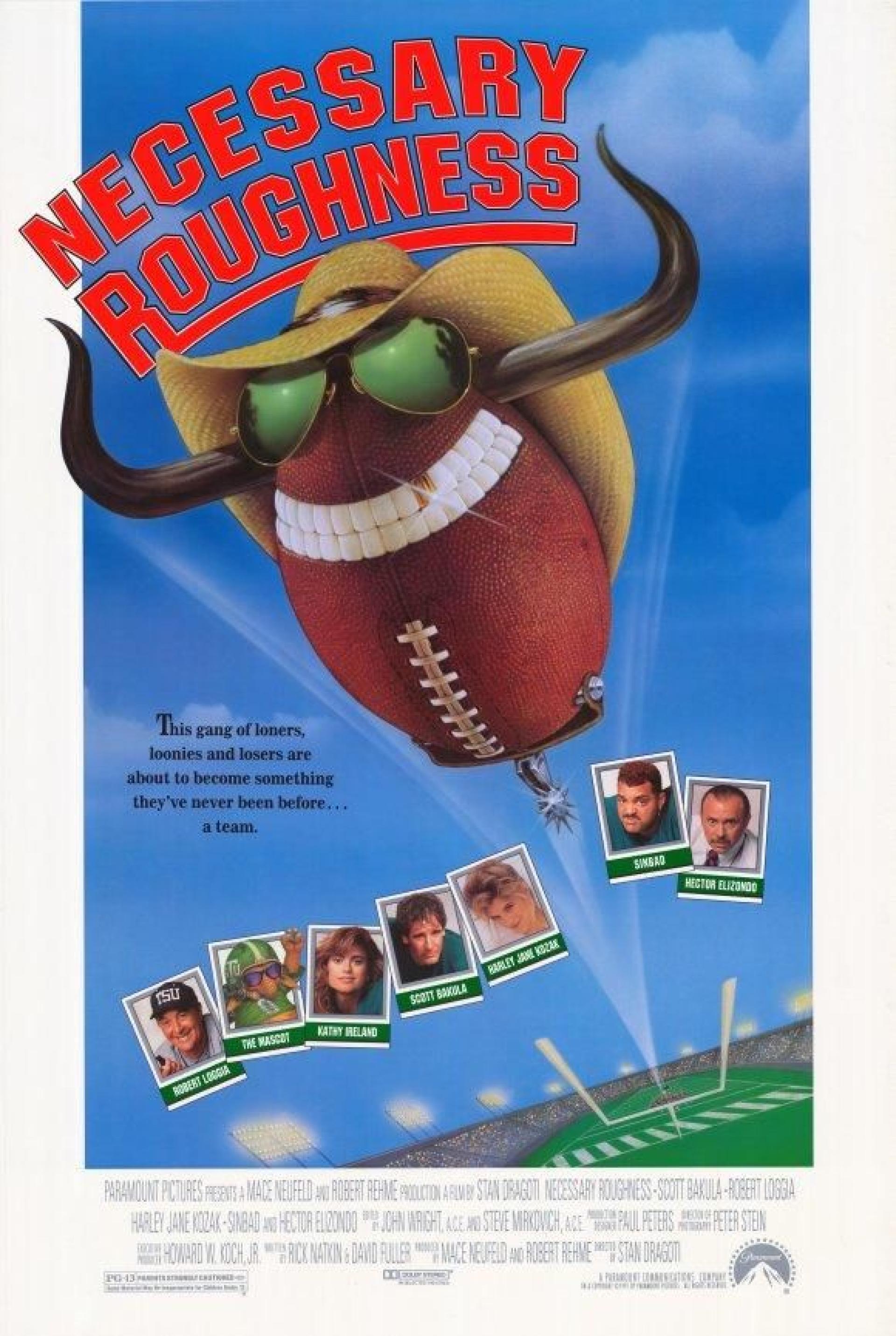 Necessary Roughness (1991) poster