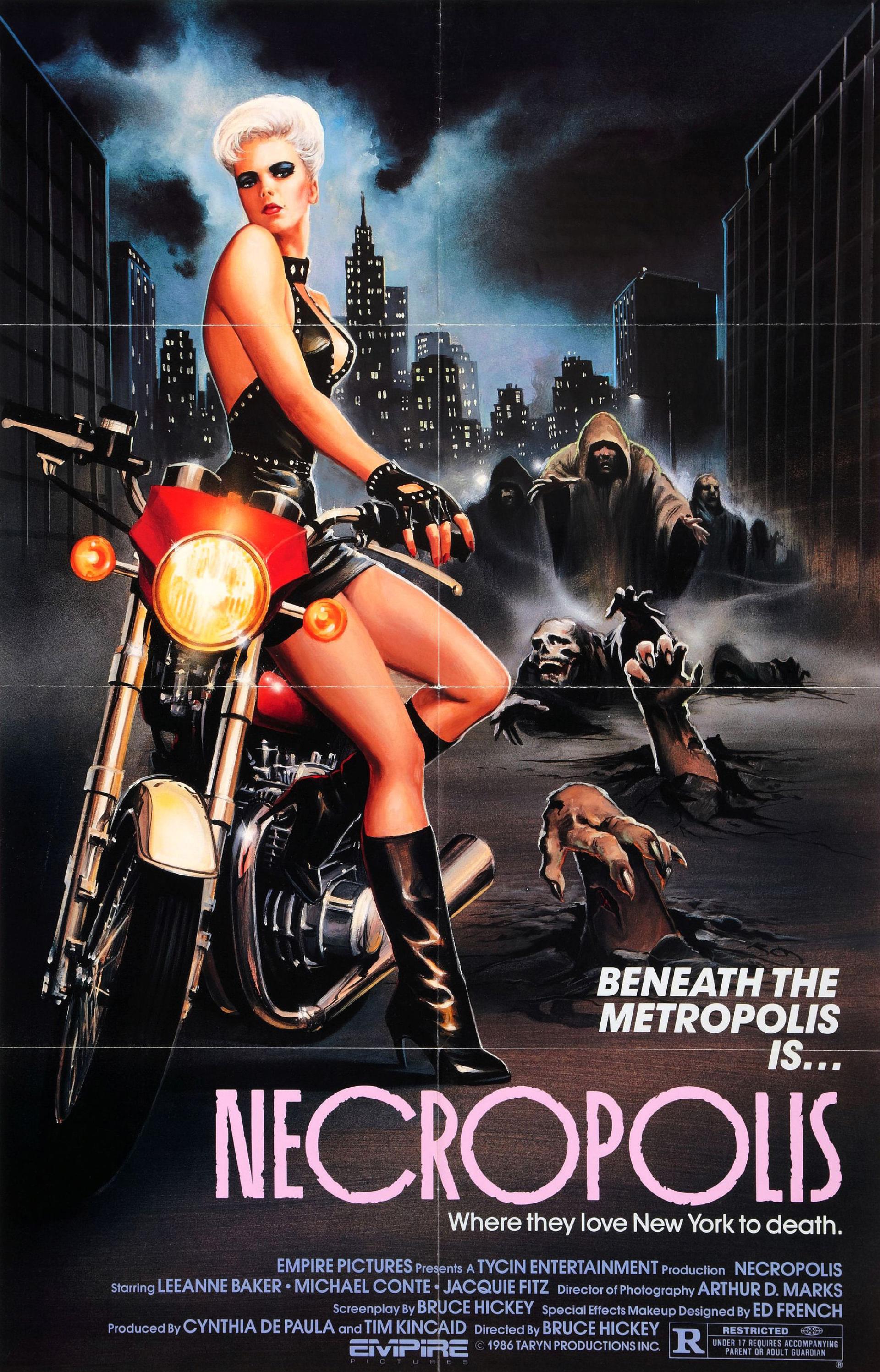 Necropolis (1986) poster