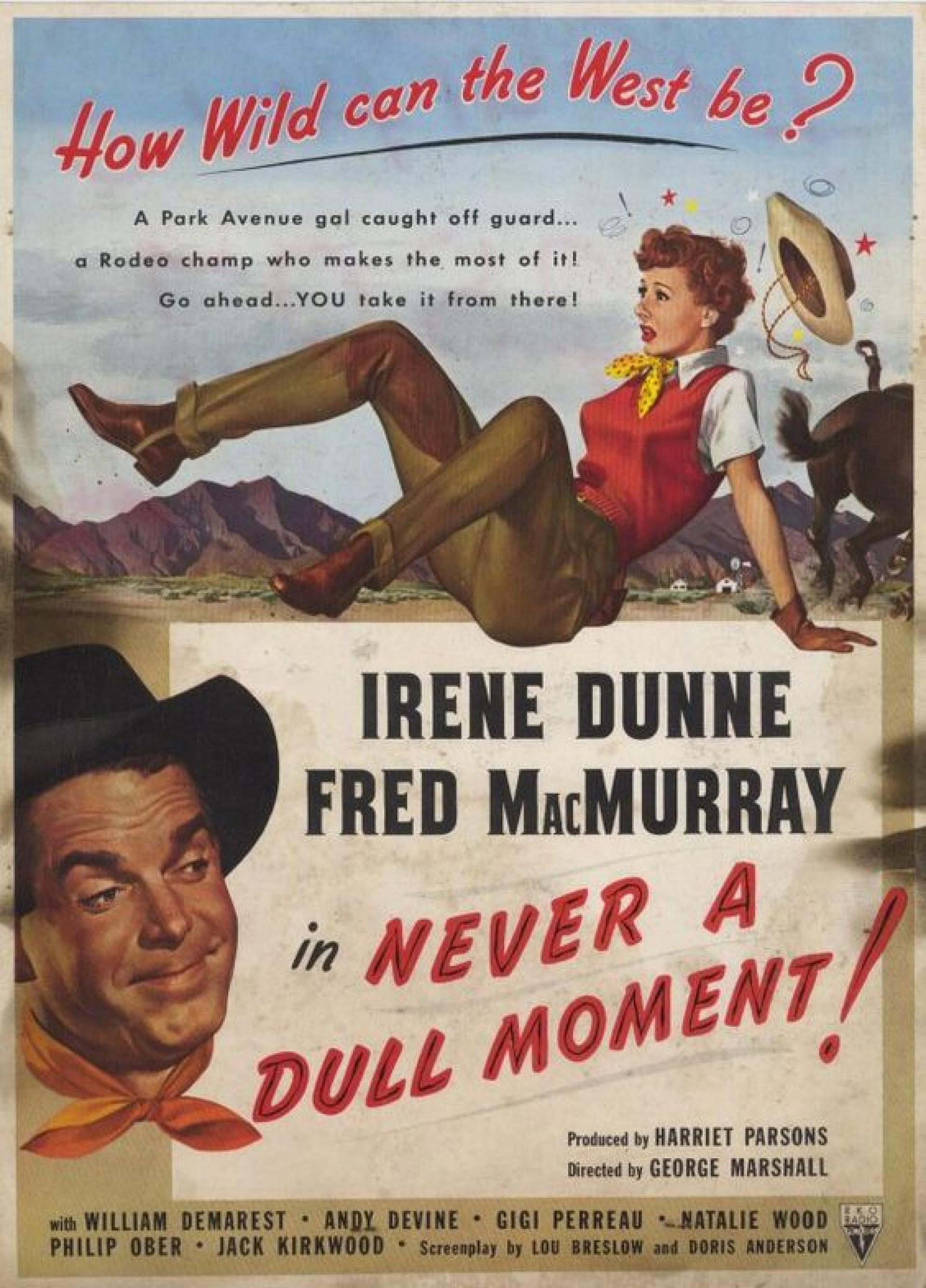 Never a Dull Moment (1950) poster