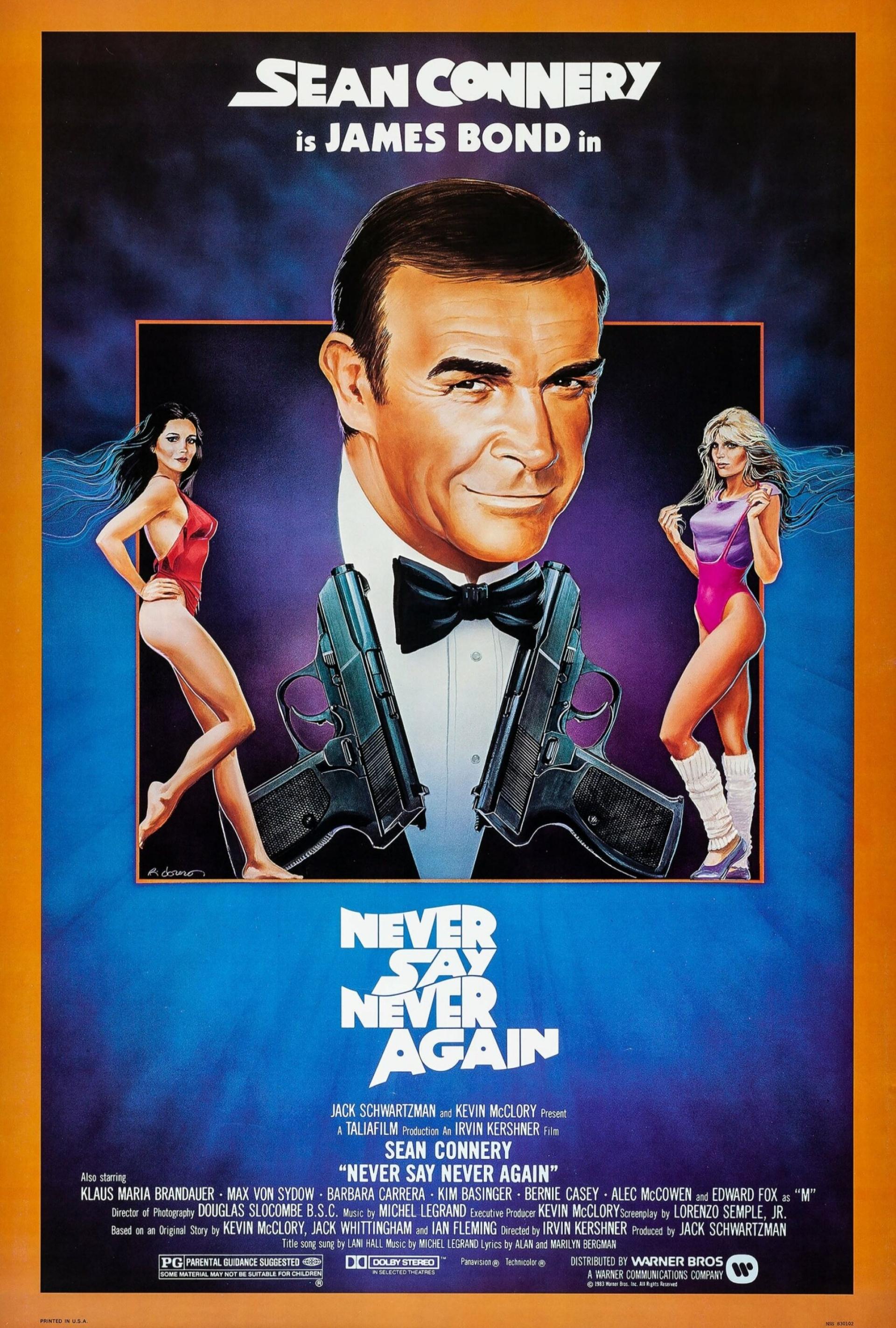 Never Say Never Again (1983) poster